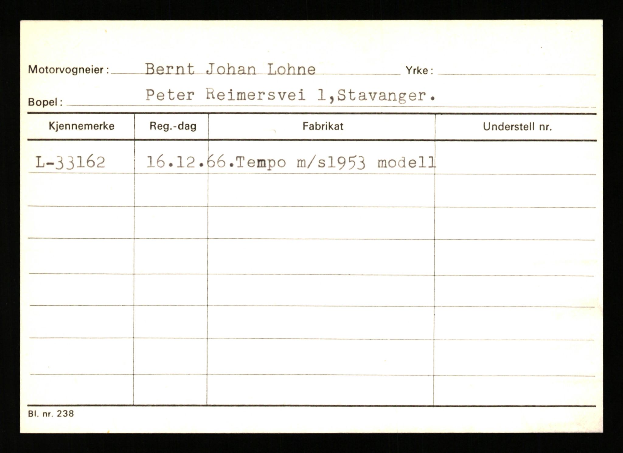 Stavanger trafikkstasjon, AV/SAST-A-101942/0/G/L0005: Registreringsnummer: 23000 - 34245, 1930-1971, p. 3144