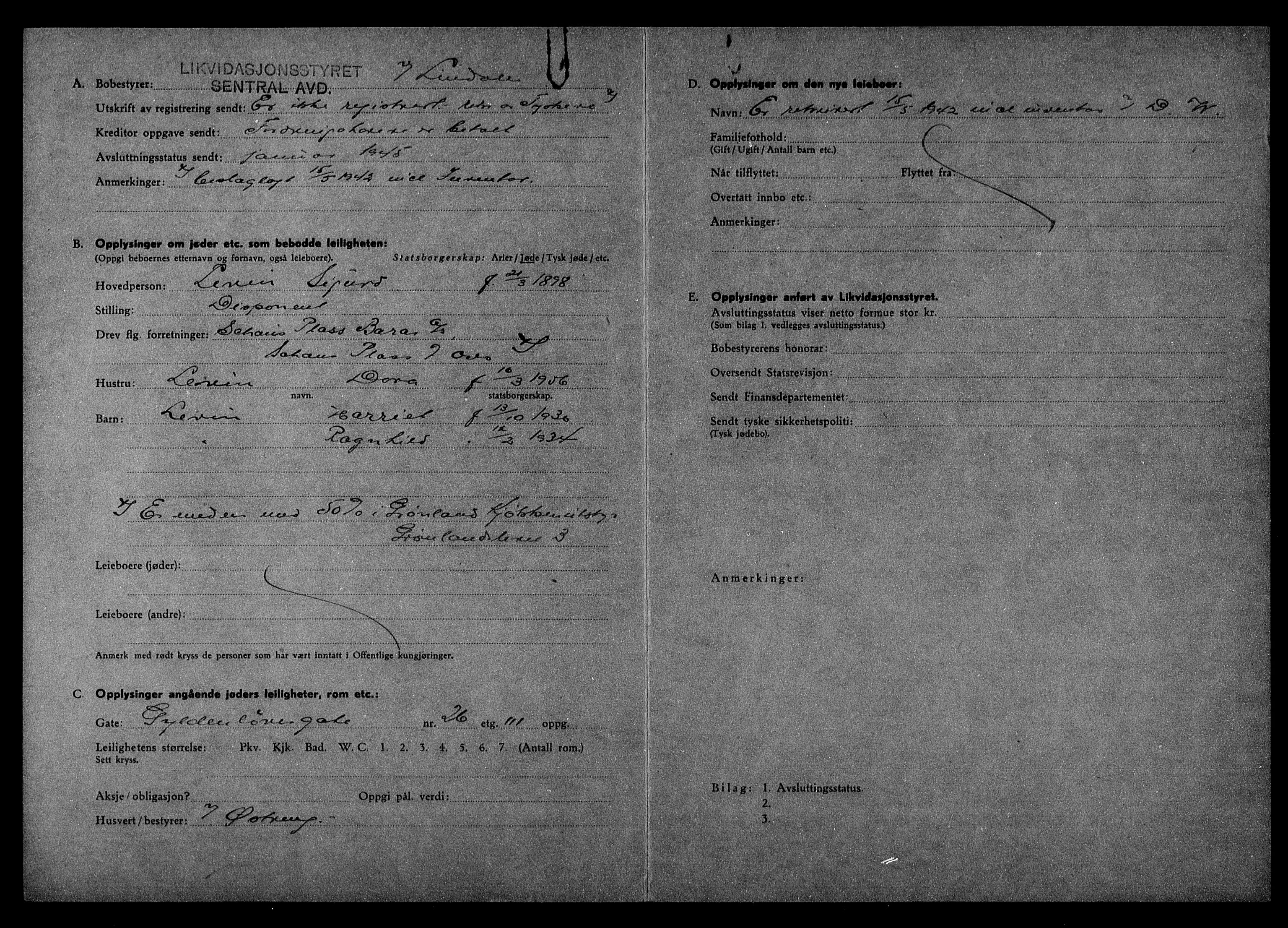 Justisdepartementet, Tilbakeføringskontoret for inndratte formuer, AV/RA-S-1564/H/Hc/Hcc/L0958: --, 1945-1947, p. 283