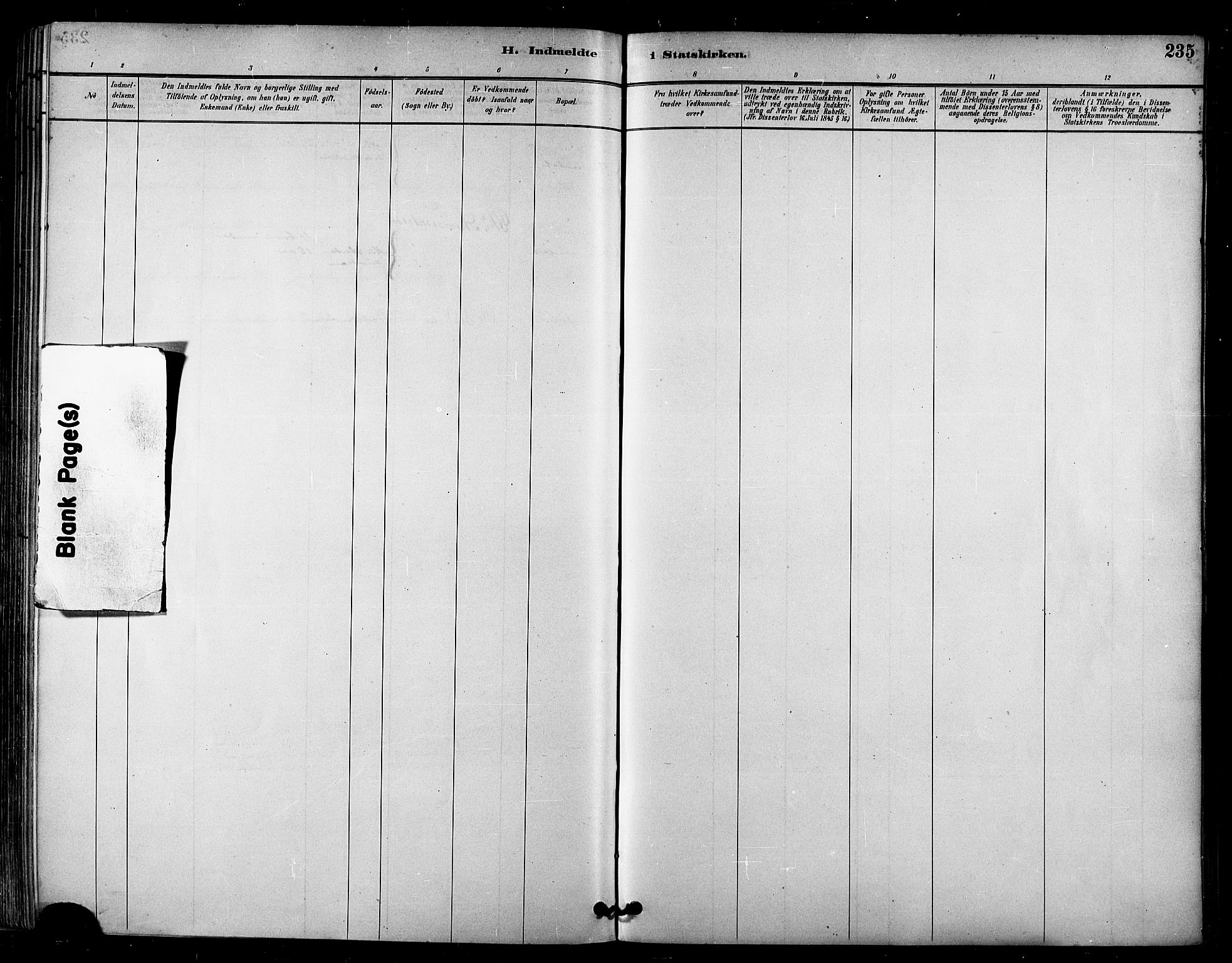 Talvik sokneprestkontor, SATØ/S-1337/H/Ha/L0013kirke: Parish register (official) no. 13, 1886-1897, p. 235