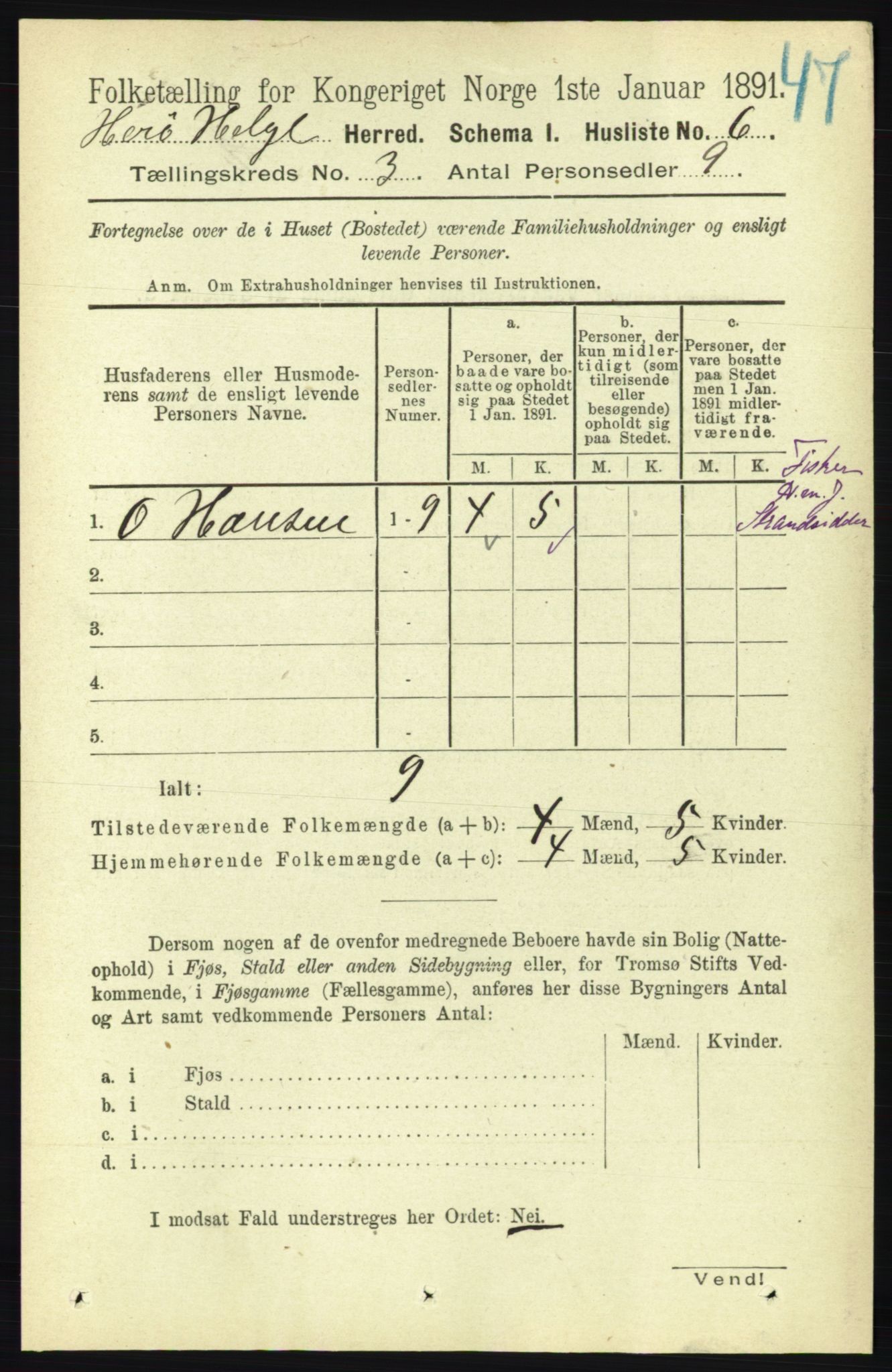 RA, 1891 census for 1818 Herøy, 1891, p. 588