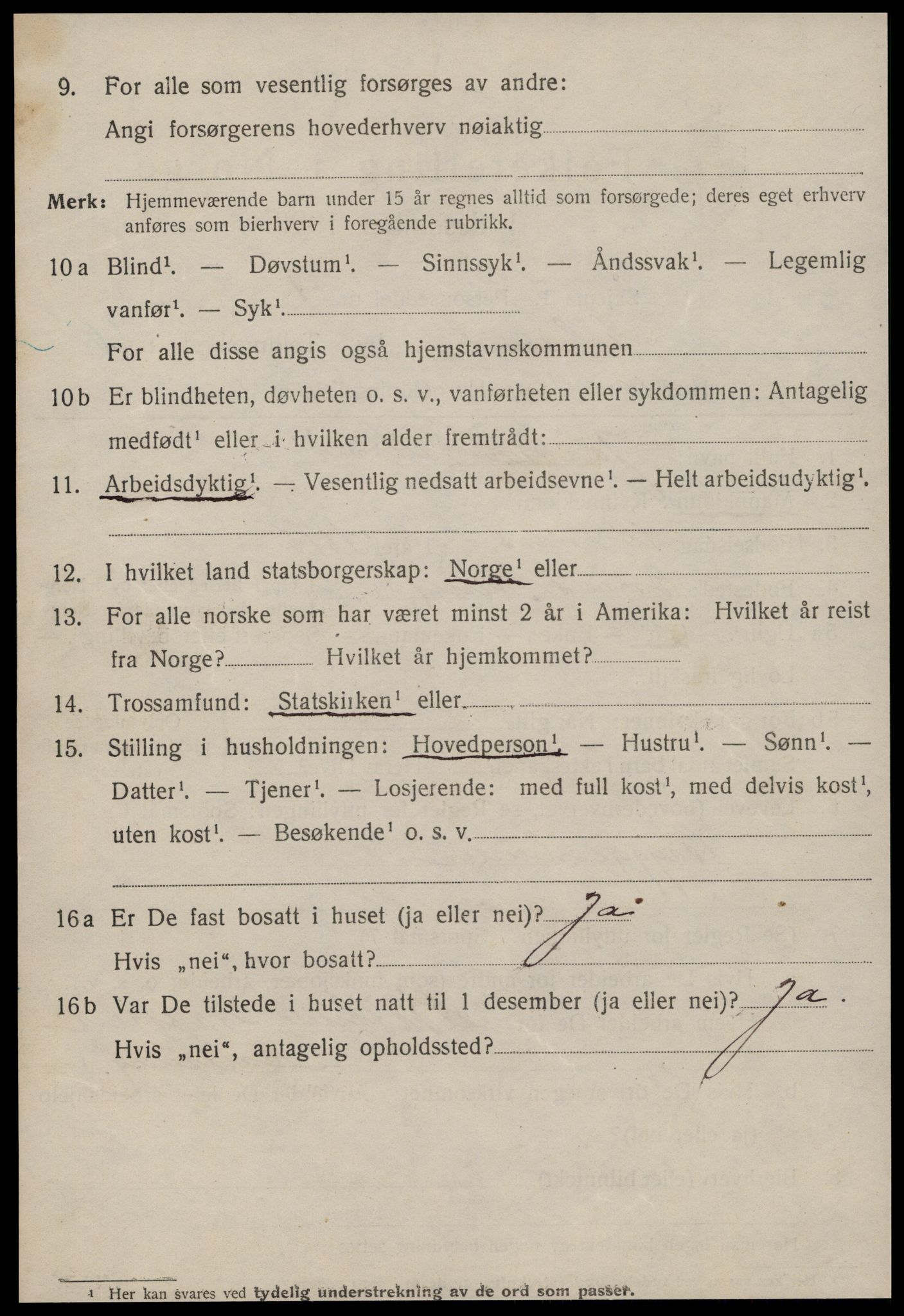 SAT, 1920 census for Ålesund, 1920, p. 31385