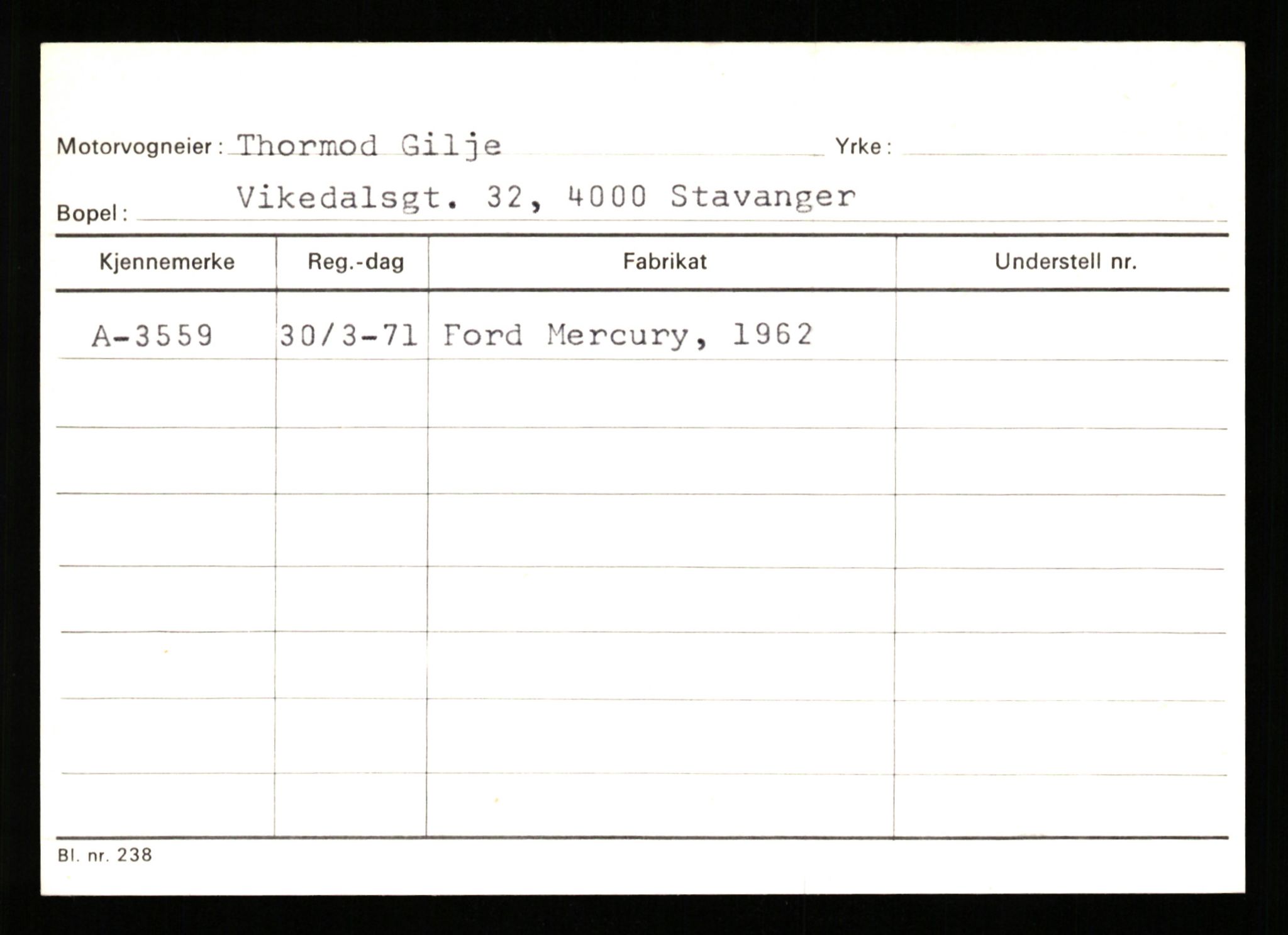 Stavanger trafikkstasjon, AV/SAST-A-101942/0/G/L0001: Registreringsnummer: 0 - 5782, 1930-1971, p. 2219