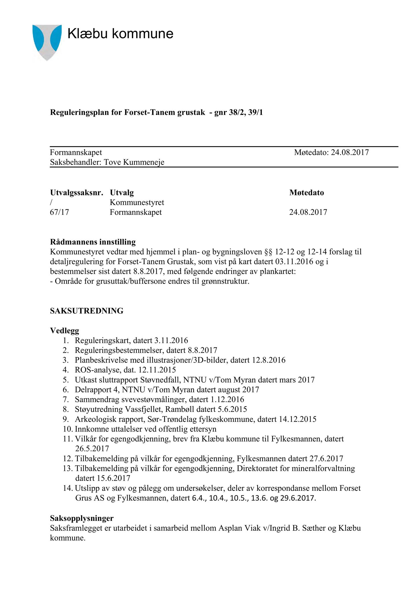 Klæbu Kommune, TRKO/KK/02-FS/L010: Formannsskapet - Møtedokumenter, 2017, p. 1996