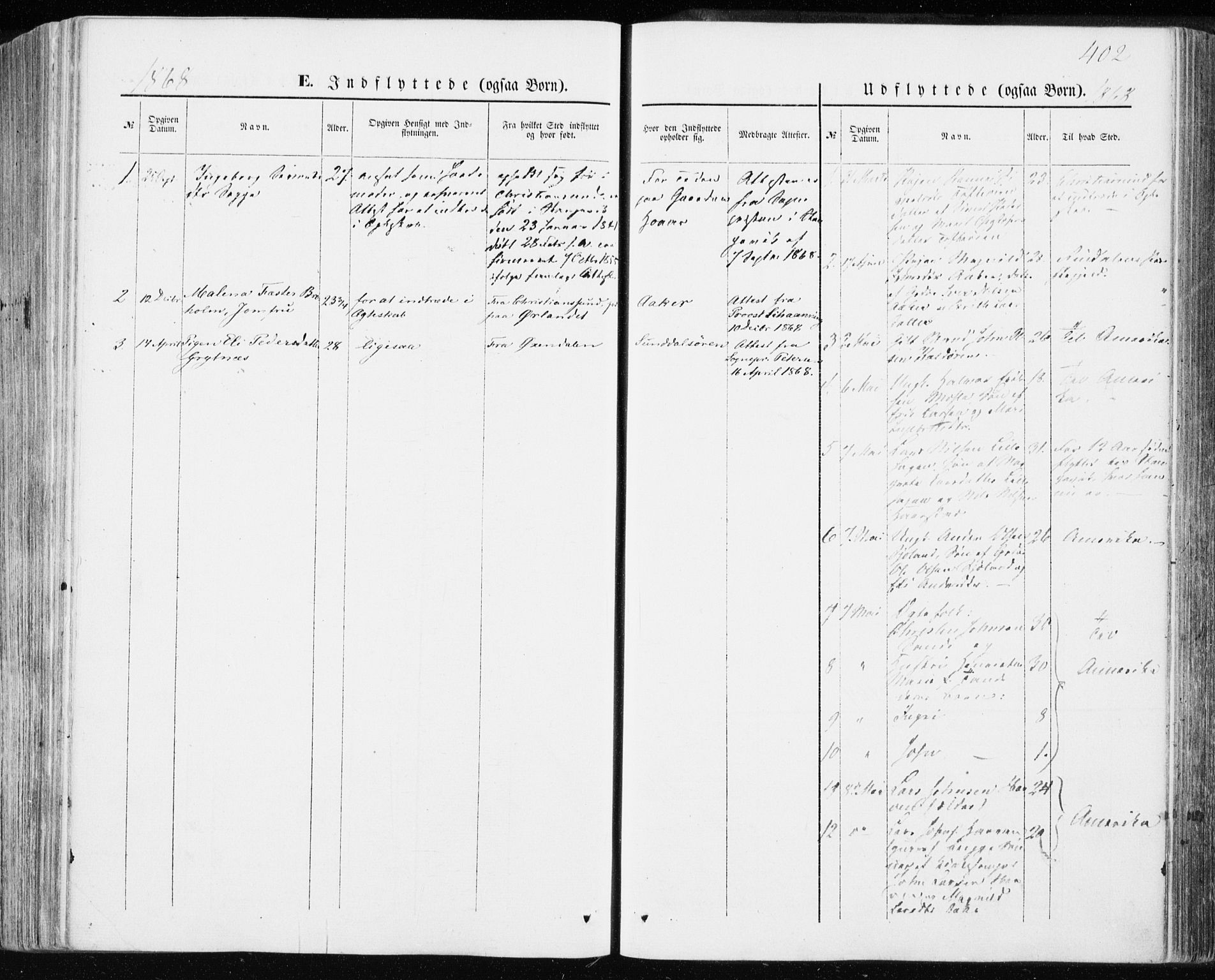Ministerialprotokoller, klokkerbøker og fødselsregistre - Møre og Romsdal, SAT/A-1454/590/L1013: Parish register (official) no. 590A05, 1847-1877, p. 402