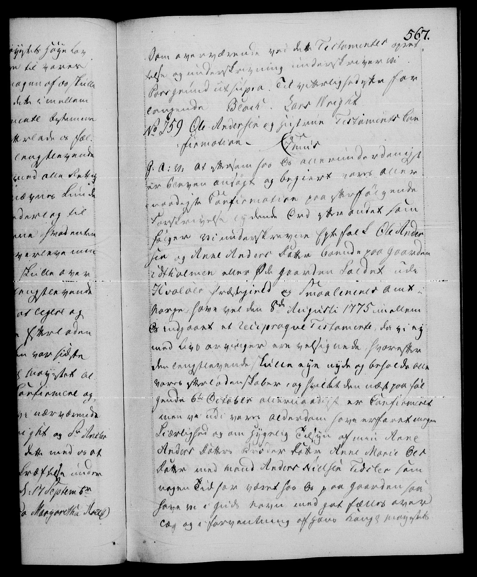 Danske Kanselli 1572-1799, AV/RA-EA-3023/F/Fc/Fca/Fcaa/L0052: Norske registre, 1788-1789, p. 567a