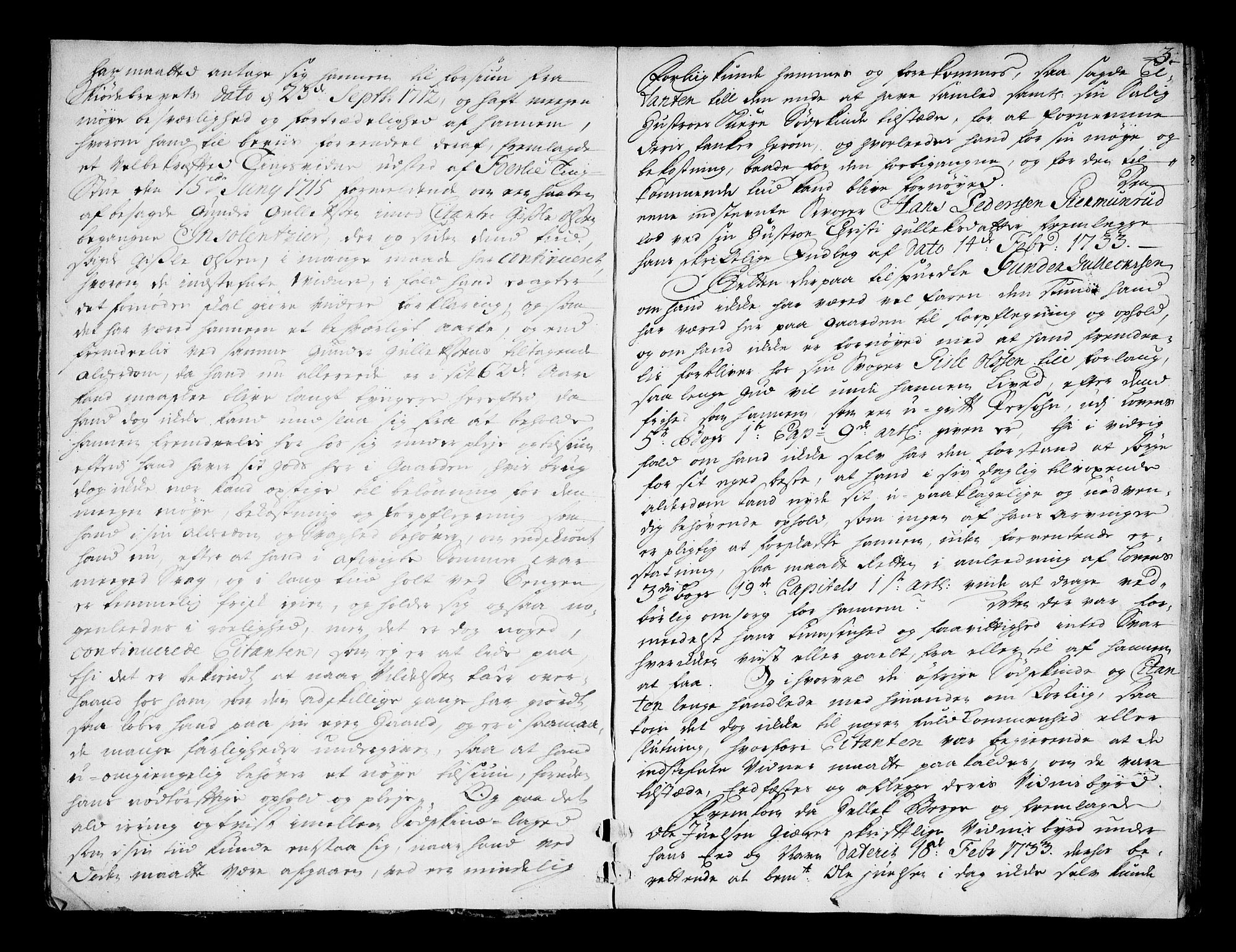 Numedal og Sandsvær sorenskriveri, AV/SAKO-A-128/F/Fa/Faa/L0063: Tingbok, 1733, p. 2b-3a