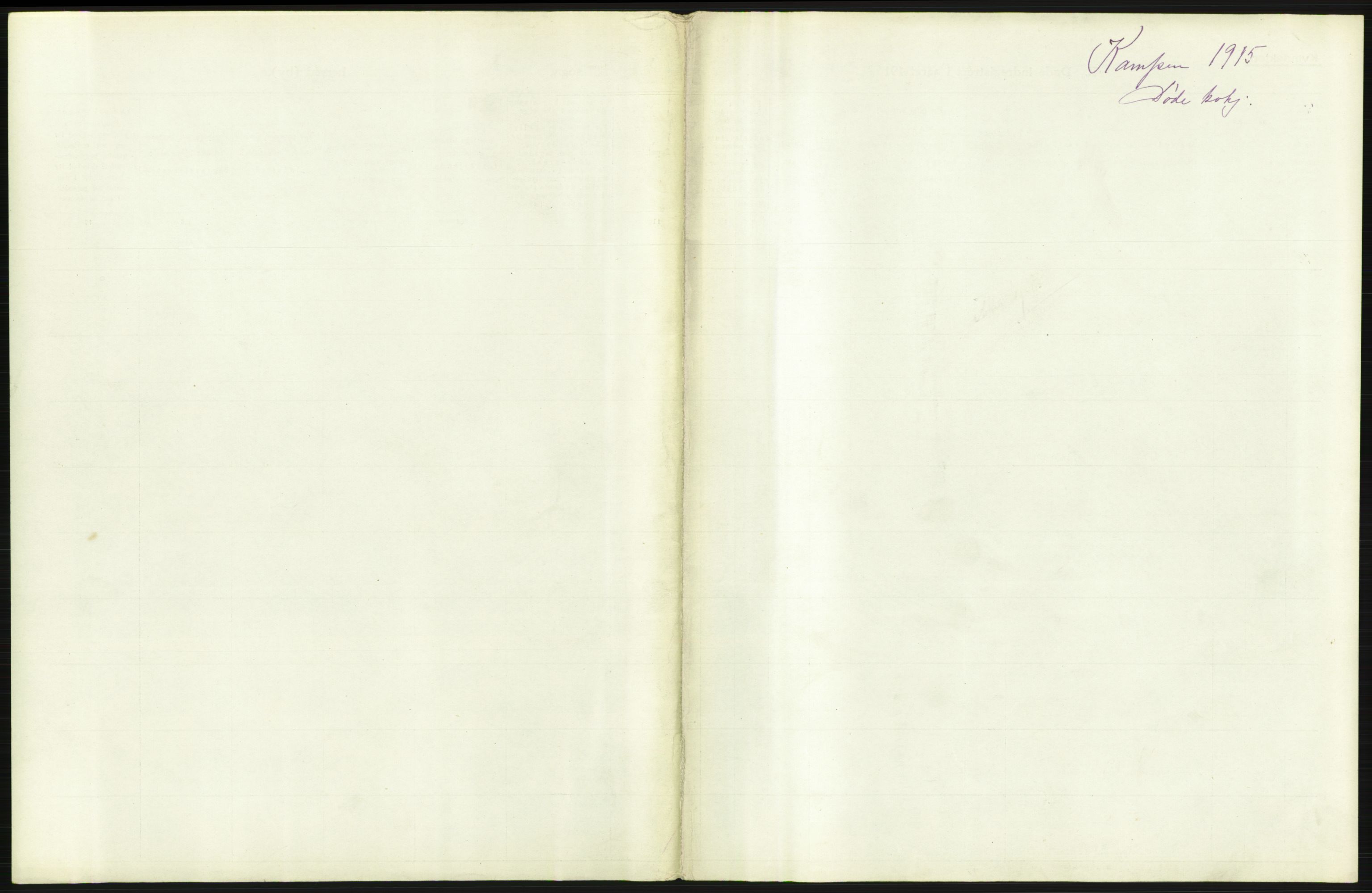 Statistisk sentralbyrå, Sosiodemografiske emner, Befolkning, AV/RA-S-2228/D/Df/Dfb/Dfbe/L0010: Kristiania: Døde, dødfødte., 1915, p. 67
