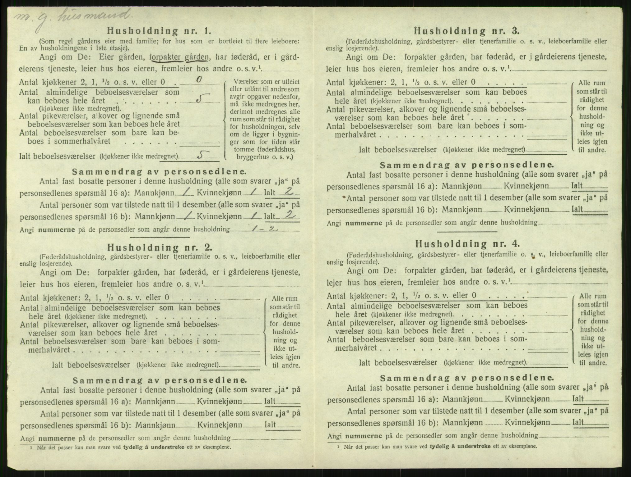 SAT, 1920 census for Surnadal, 1920, p. 506