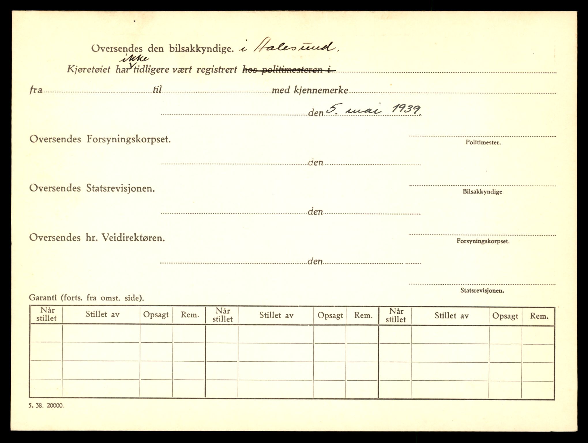 Møre og Romsdal vegkontor - Ålesund trafikkstasjon, AV/SAT-A-4099/F/Fe/L0007: Registreringskort for kjøretøy T 651 - T 746, 1927-1998, p. 2880