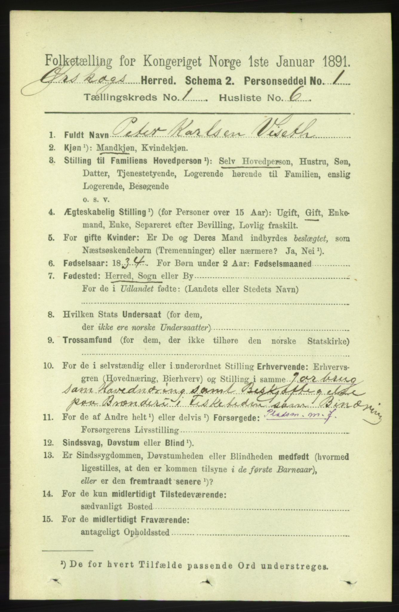 RA, 1891 census for 1527 Ørskog, 1891, p. 120