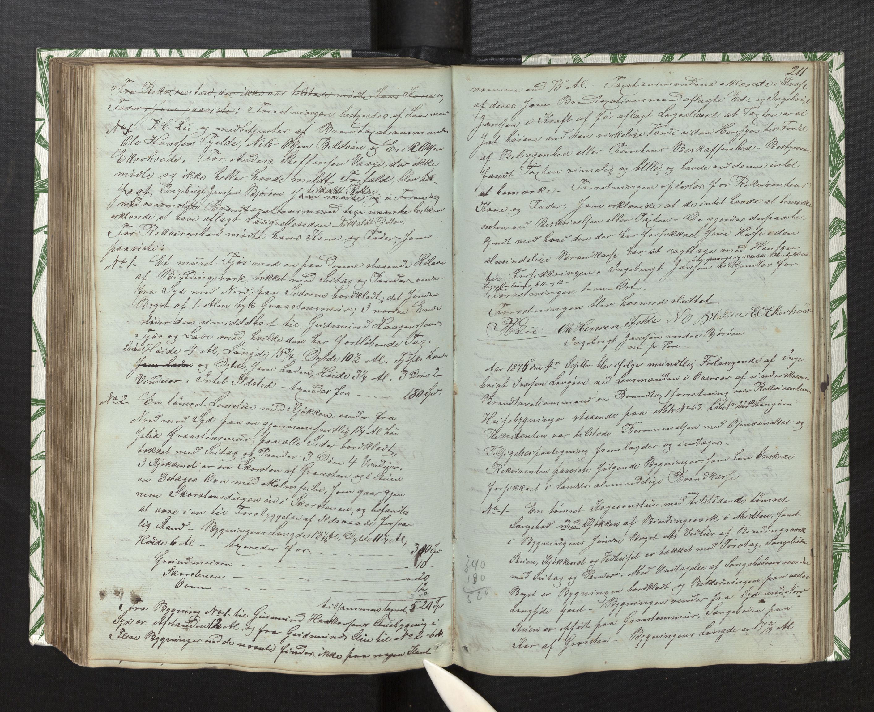 Lensmannen i Fjell, AV/SAB-A-32301/0012/L0001: Branntakstprotokoll, 1846-1877, p. 210b-211a