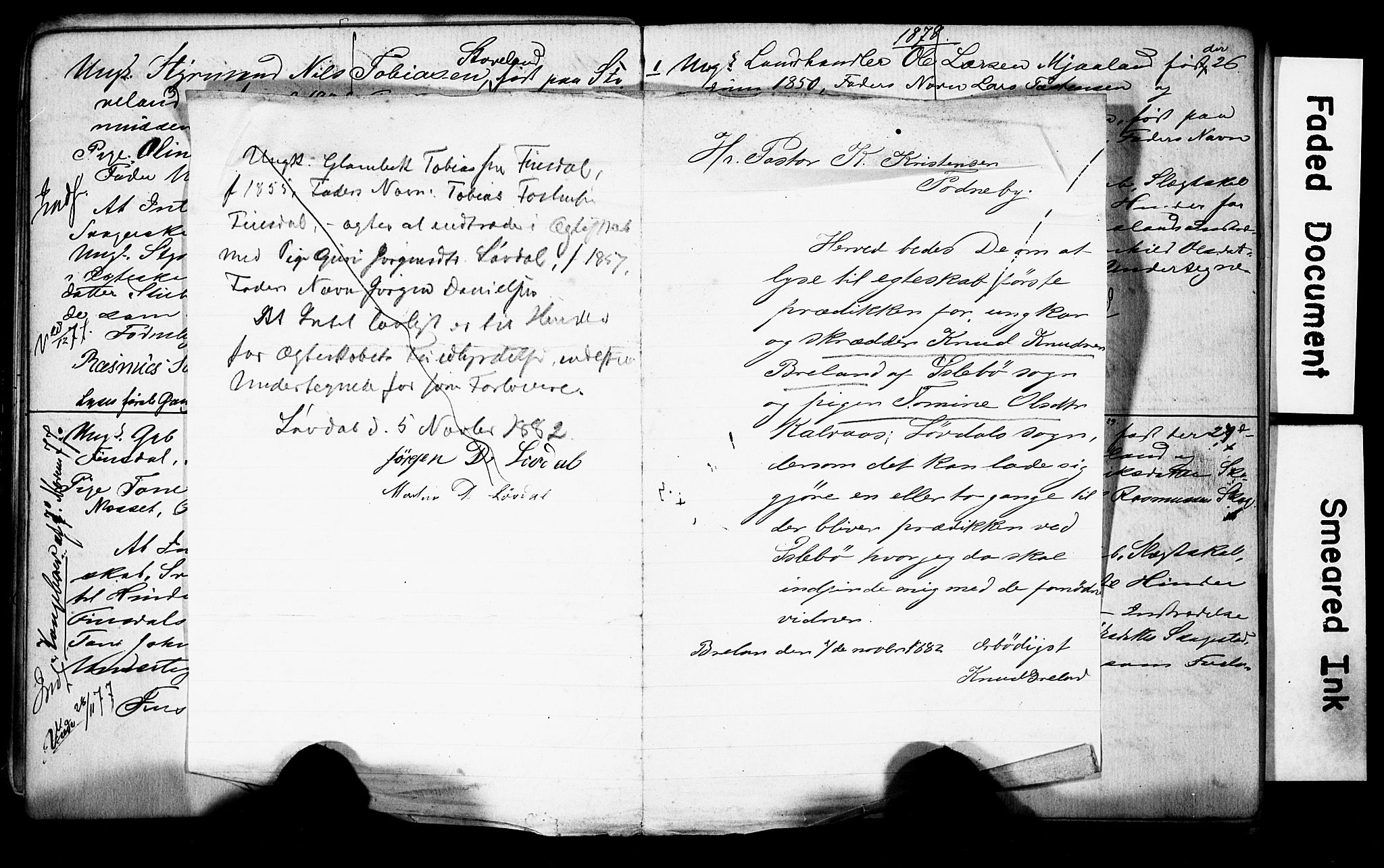 Holum sokneprestkontor, AV/SAK-1111-0022/F/Fe/L0003: Banns register no. II 5 3, 1875-1891, p. 19