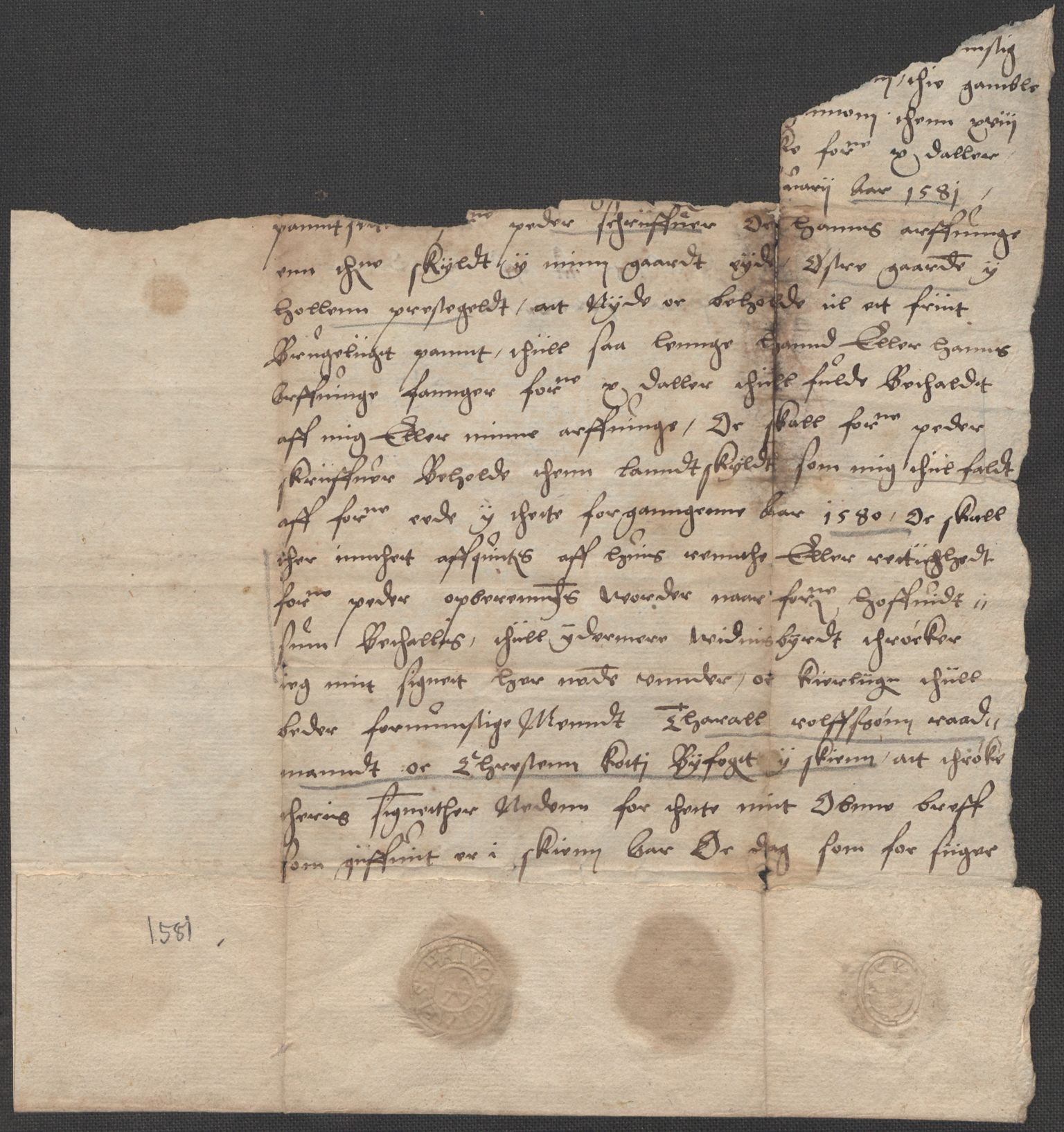 Riksarkivets diplomsamling, AV/RA-EA-5965/F15/L0028: Prestearkiv - Telemark, 1572-1769, p. 44