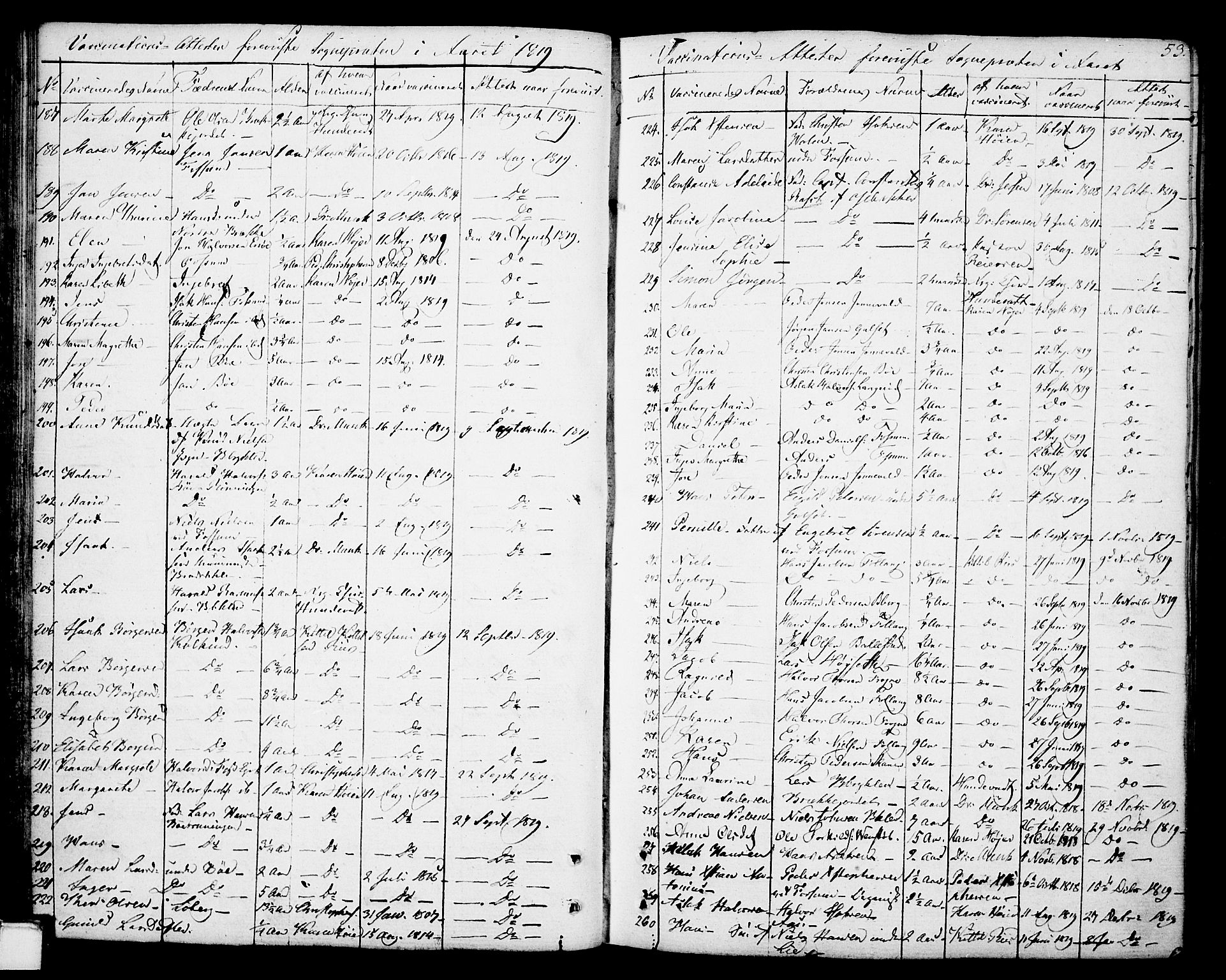 Gjerpen kirkebøker, SAKO/A-265/F/Fa/L0003: Parish register (official) no. I 3, 1796-1814, p. 53