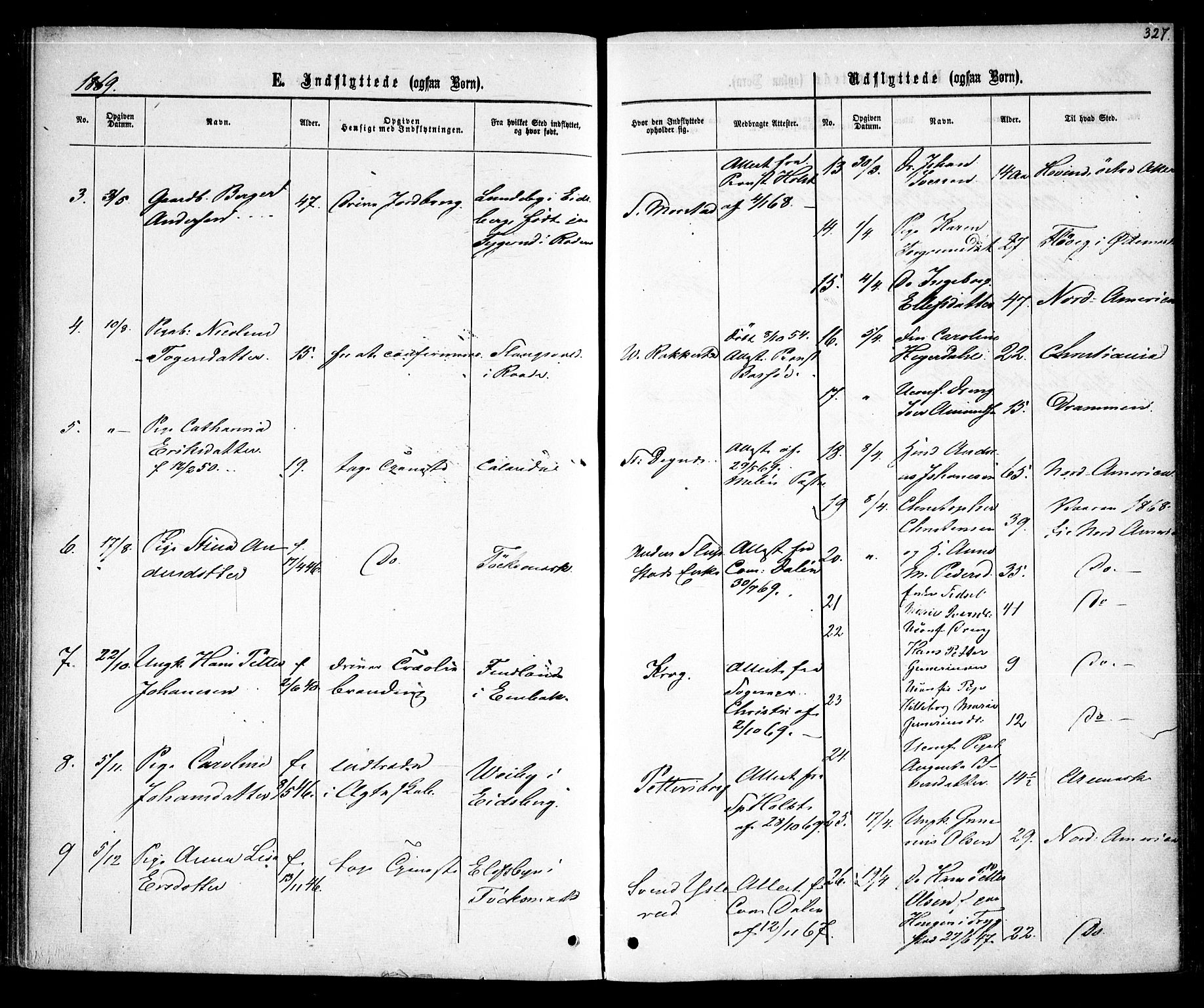 Rødenes prestekontor Kirkebøker, SAO/A-2005/F/Fa/L0008: Parish register (official) no. I 8, 1869-1879, p. 327