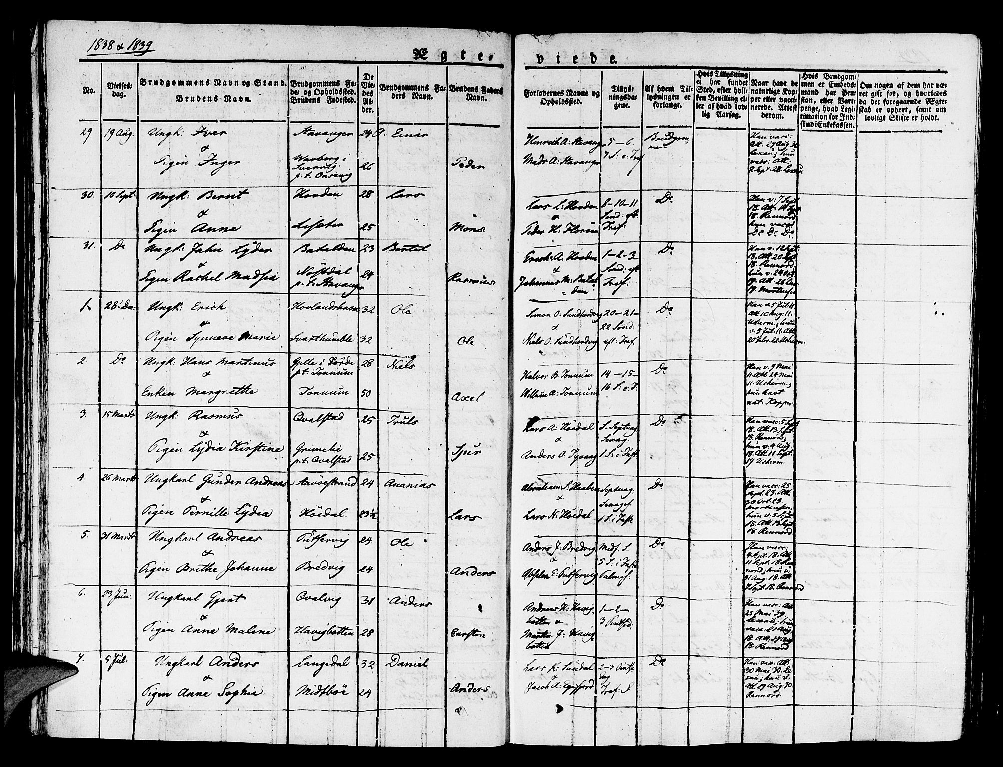 Kinn sokneprestembete, SAB/A-80801/H/Haa/Haaa/L0004/0002: Parish register (official) no. A 4II, 1822-1840, p. 59