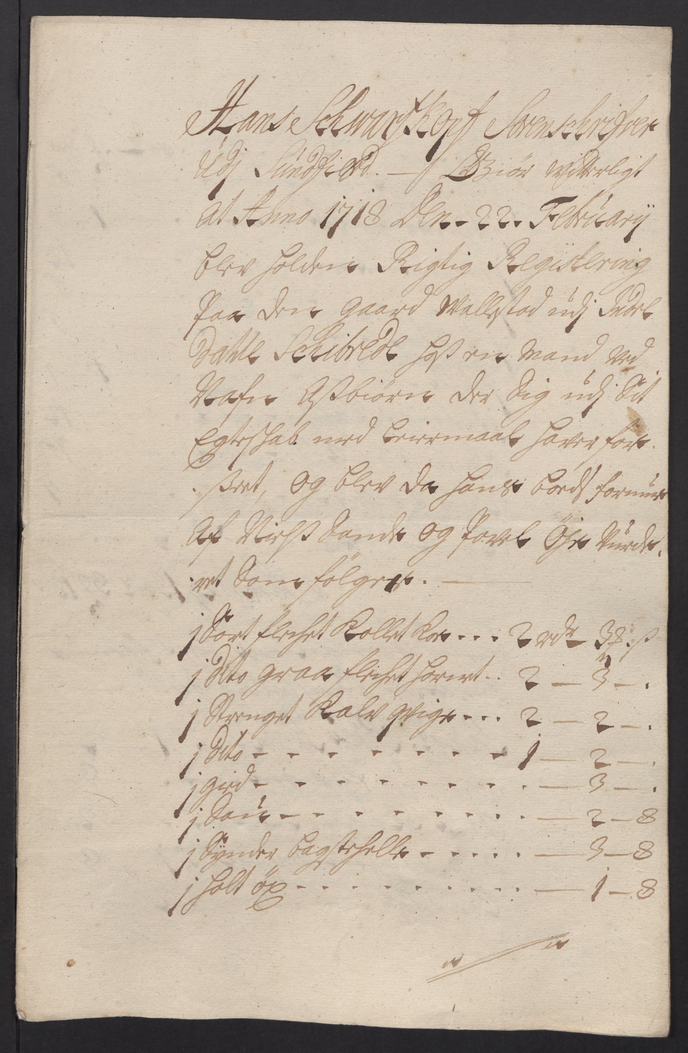 Rentekammeret inntil 1814, Reviderte regnskaper, Fogderegnskap, AV/RA-EA-4092/R53/L3441: Fogderegnskap Sunn- og Nordfjord, 1717-1718, p. 335