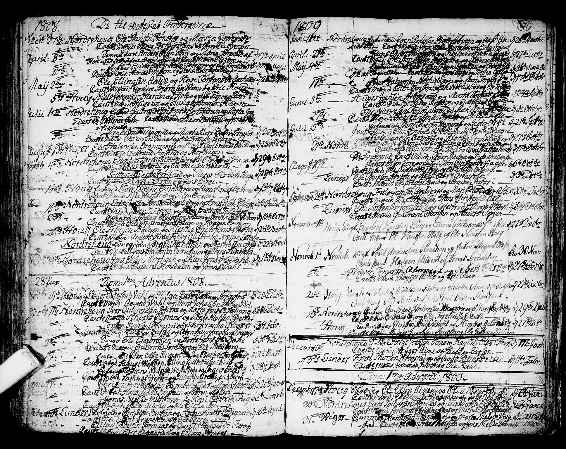 Norderhov kirkebøker, SAKO/A-237/F/Fa/L0006: Parish register (official) no. 6, 1789-1811, p. 171