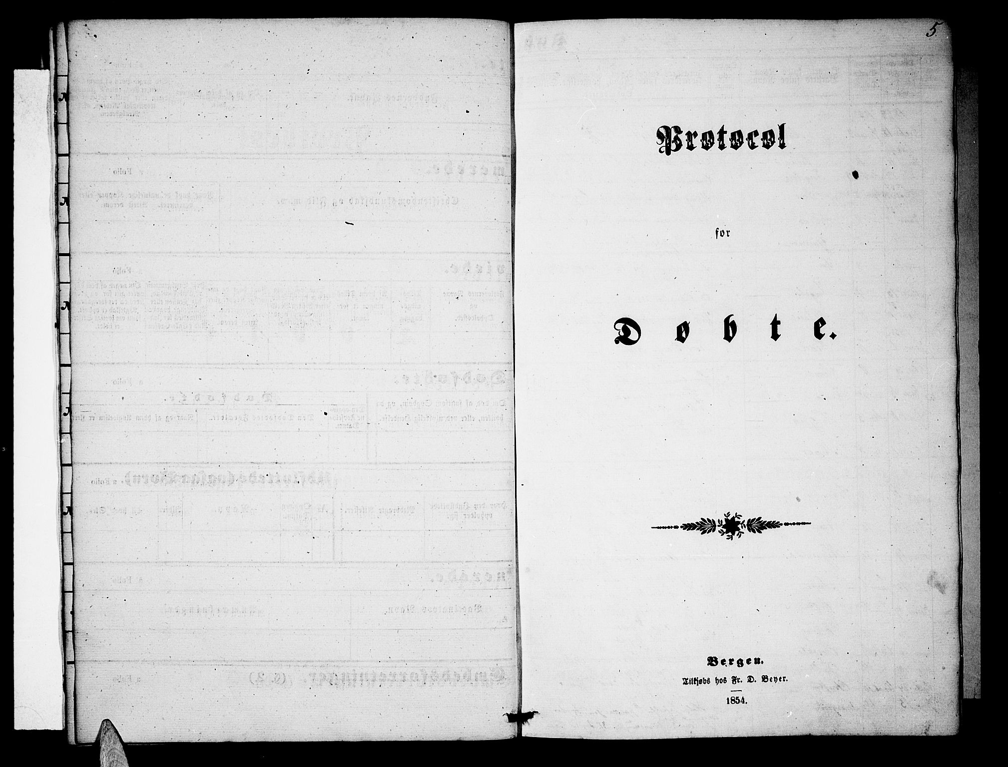 Ullensvang sokneprestembete, SAB/A-78701/H/Hab: Parish register (copy) no. B 10, 1858-1886, p. 5