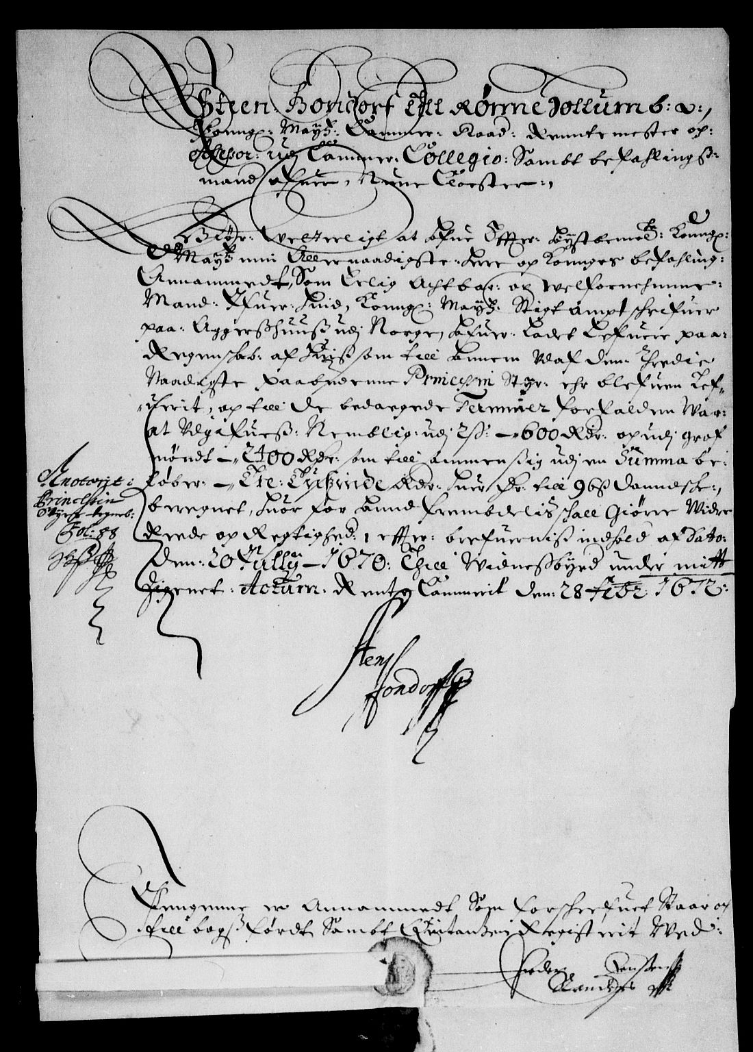 Rentekammeret inntil 1814, Reviderte regnskaper, Stiftamtstueregnskaper, Landkommissariatet på Akershus og Akershus stiftamt, AV/RA-EA-5869/R/Rb/L0082: Akershus stiftamt, 1670-1672