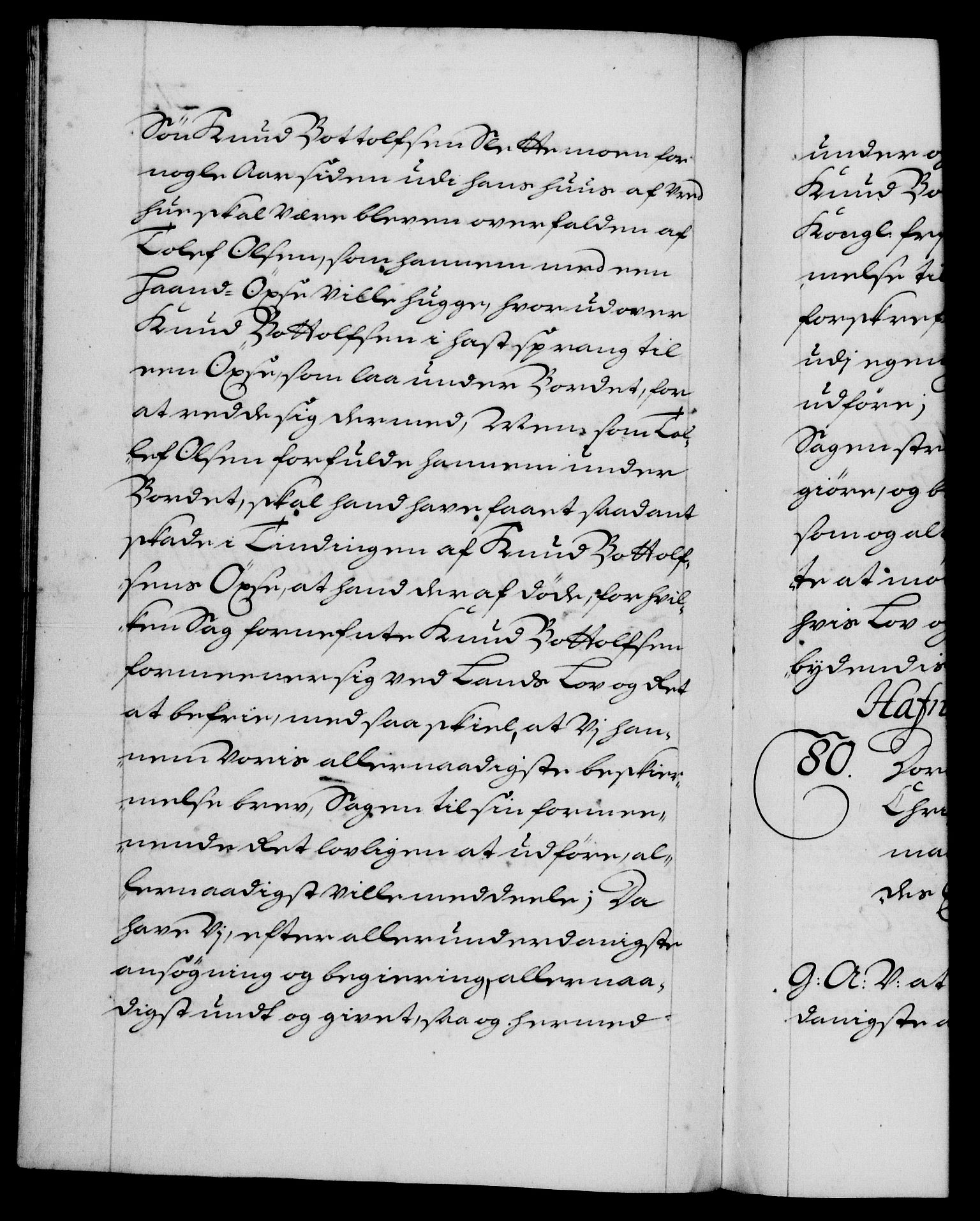 Danske Kanselli 1572-1799, AV/RA-EA-3023/F/Fc/Fca/Fcaa/L0018: Norske registre, 1699-1703, p. 213b