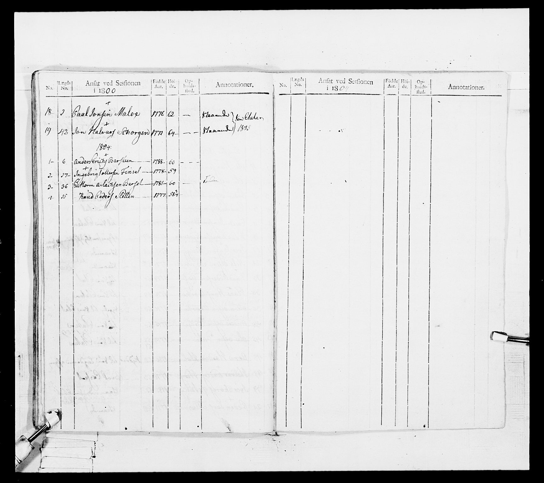 Generalitets- og kommissariatskollegiet, Det kongelige norske kommissariatskollegium, AV/RA-EA-5420/E/Eh/L0082: 2. Trondheimske nasjonale infanteriregiment, 1804, p. 326