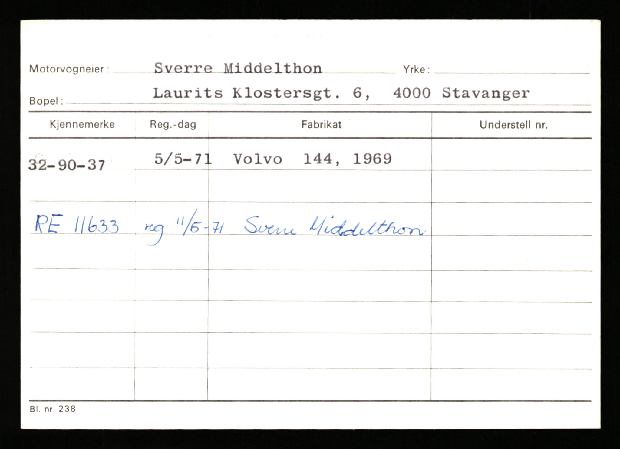 Stavanger trafikkstasjon, AV/SAST-A-101942/0/G/L0011: Registreringsnummer: 240000 - 363477, 1930-1971, p. 2405