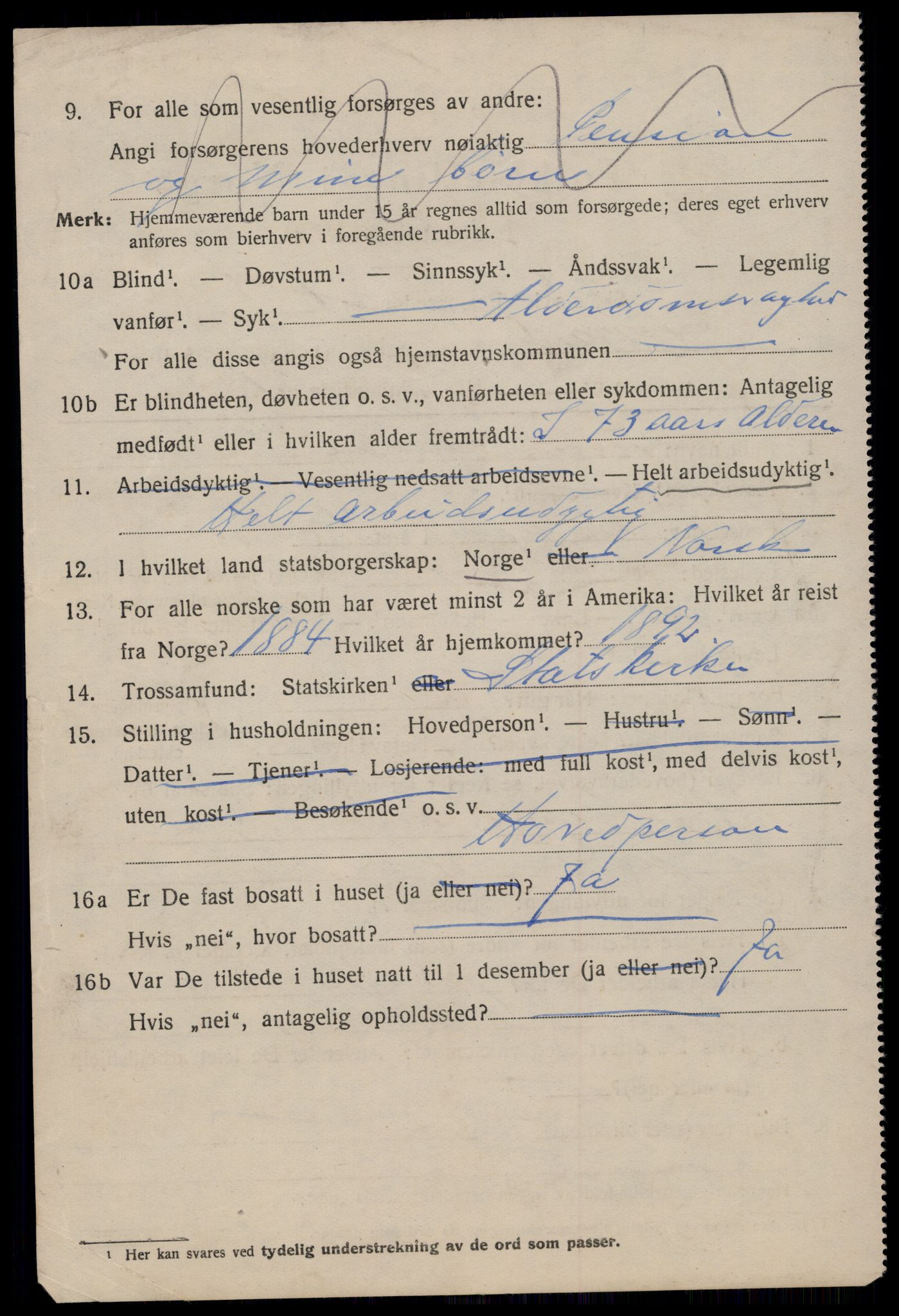 SAST, 1920 census for Stavanger, 1920, p. 57693