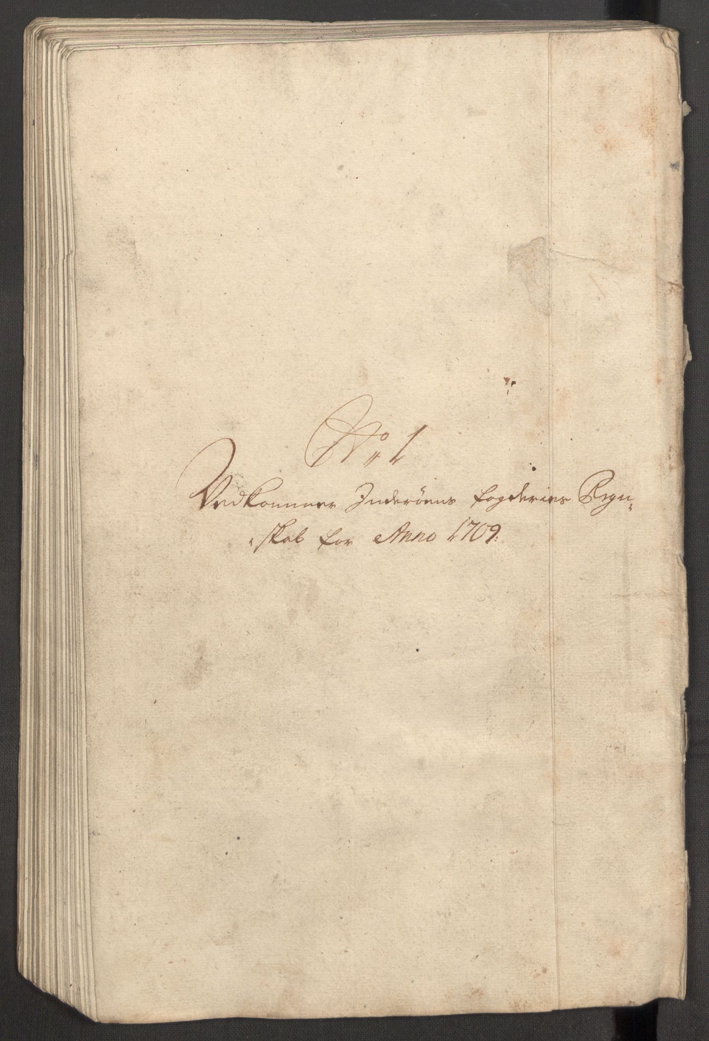 Rentekammeret inntil 1814, Reviderte regnskaper, Fogderegnskap, RA/EA-4092/R63/L4317: Fogderegnskap Inderøy, 1709, p. 122