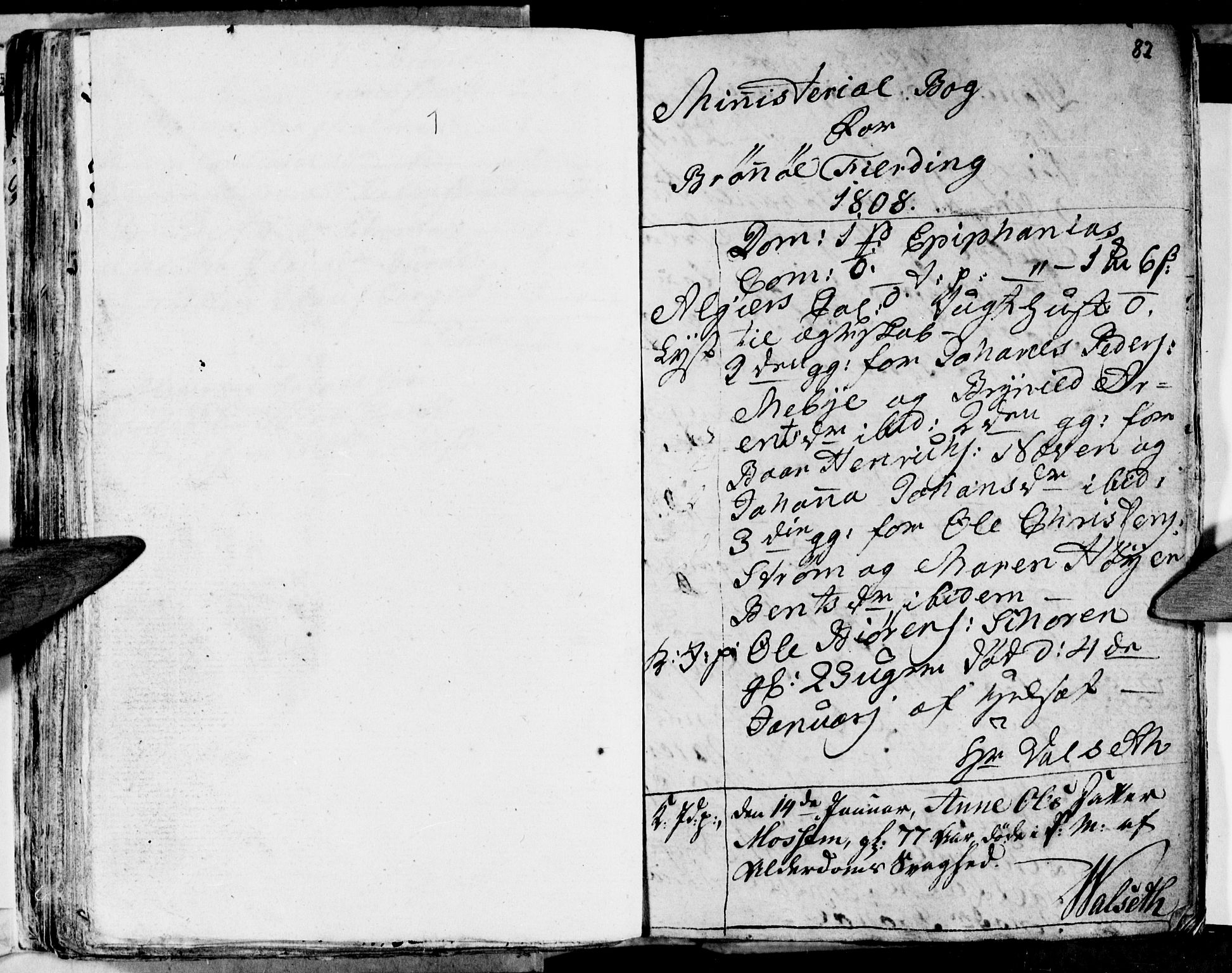 Ministerialprotokoller, klokkerbøker og fødselsregistre - Nordland, AV/SAT-A-1459/813/L0209: Parish register (copy) no. 813C01, 1803-1821, p. 82