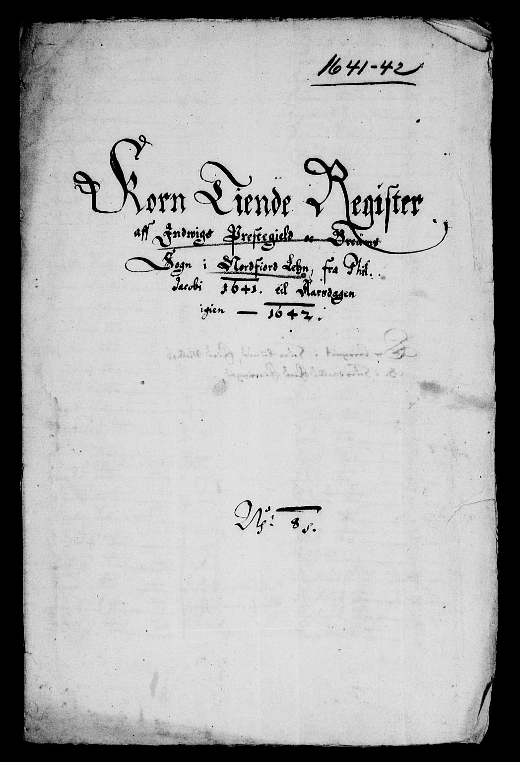 Rentekammeret inntil 1814, Reviderte regnskaper, Lensregnskaper, AV/RA-EA-5023/R/Rb/Rbt/L0090: Bergenhus len, 1641-1642