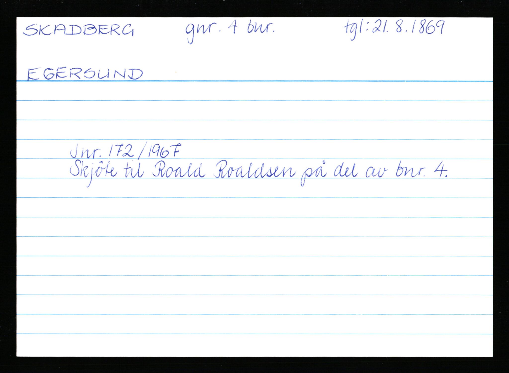 Statsarkivet i Stavanger, AV/SAST-A-101971/03/Y/Yk/L0035: Registerkort sortert etter gårdsnavn: Sikvaland lille - Skorve, 1750-1930, p. 72