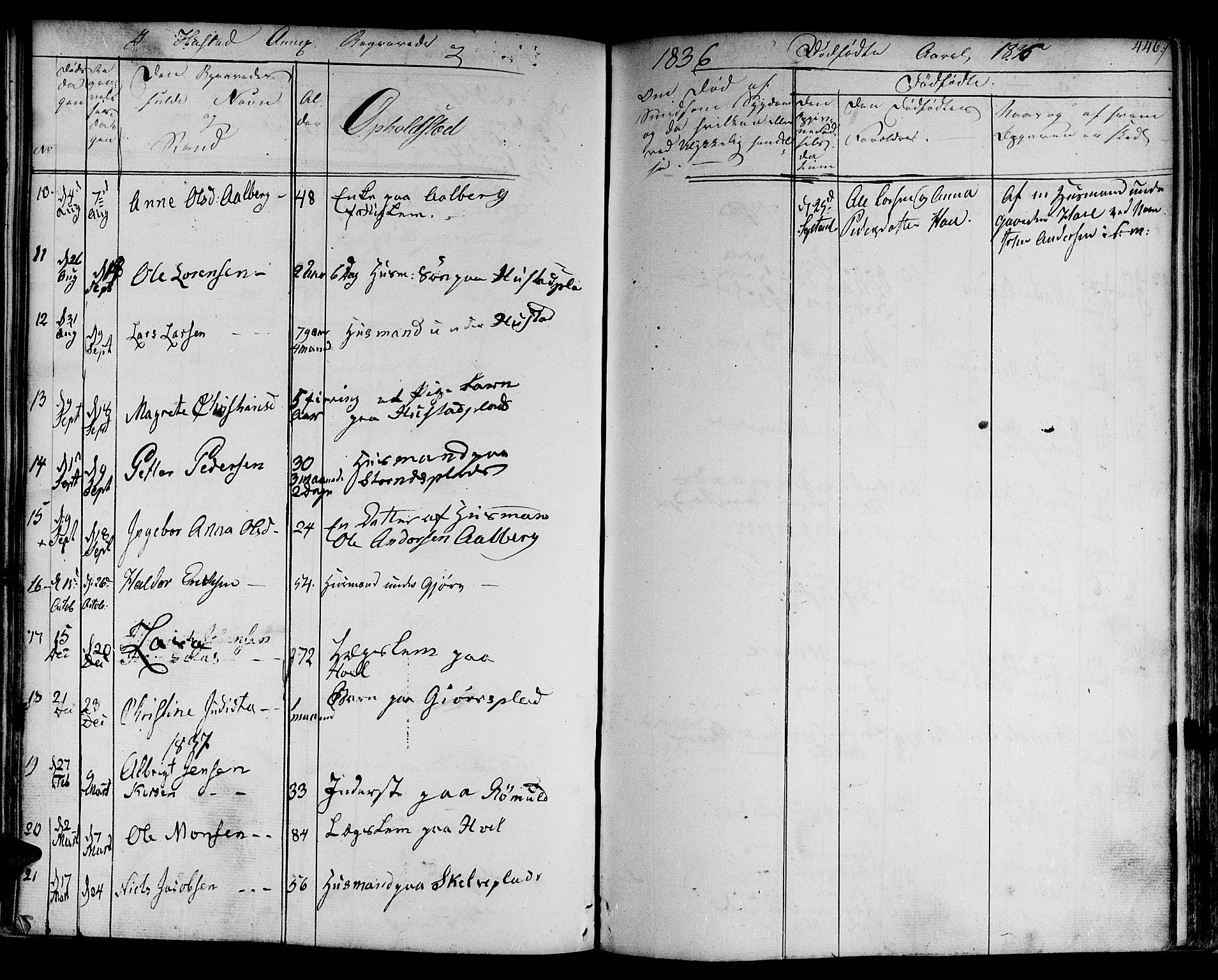 Ministerialprotokoller, klokkerbøker og fødselsregistre - Nord-Trøndelag, AV/SAT-A-1458/730/L0277: Parish register (official) no. 730A06 /3, 1830-1839, p. 446