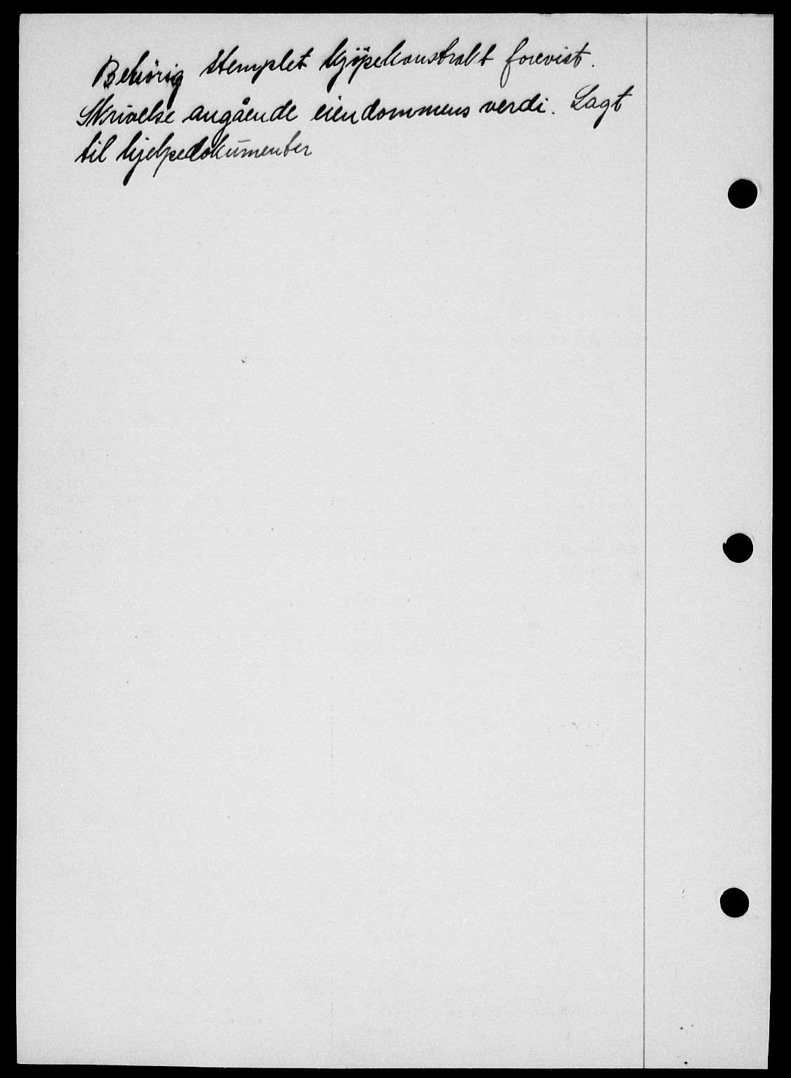 Onsøy sorenskriveri, SAO/A-10474/G/Ga/Gab/L0015: Mortgage book no. II A-15, 1945-1946, Diary no: : 101/1946