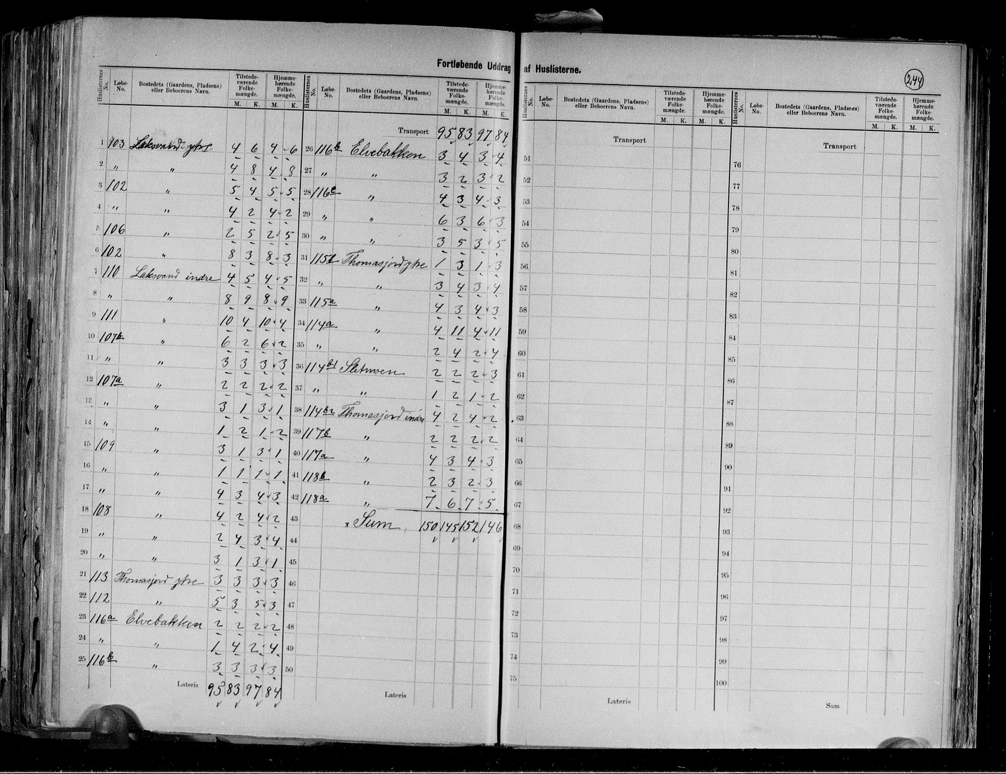 RA, 1891 census for 1933 Balsfjord, 1891, p. 8