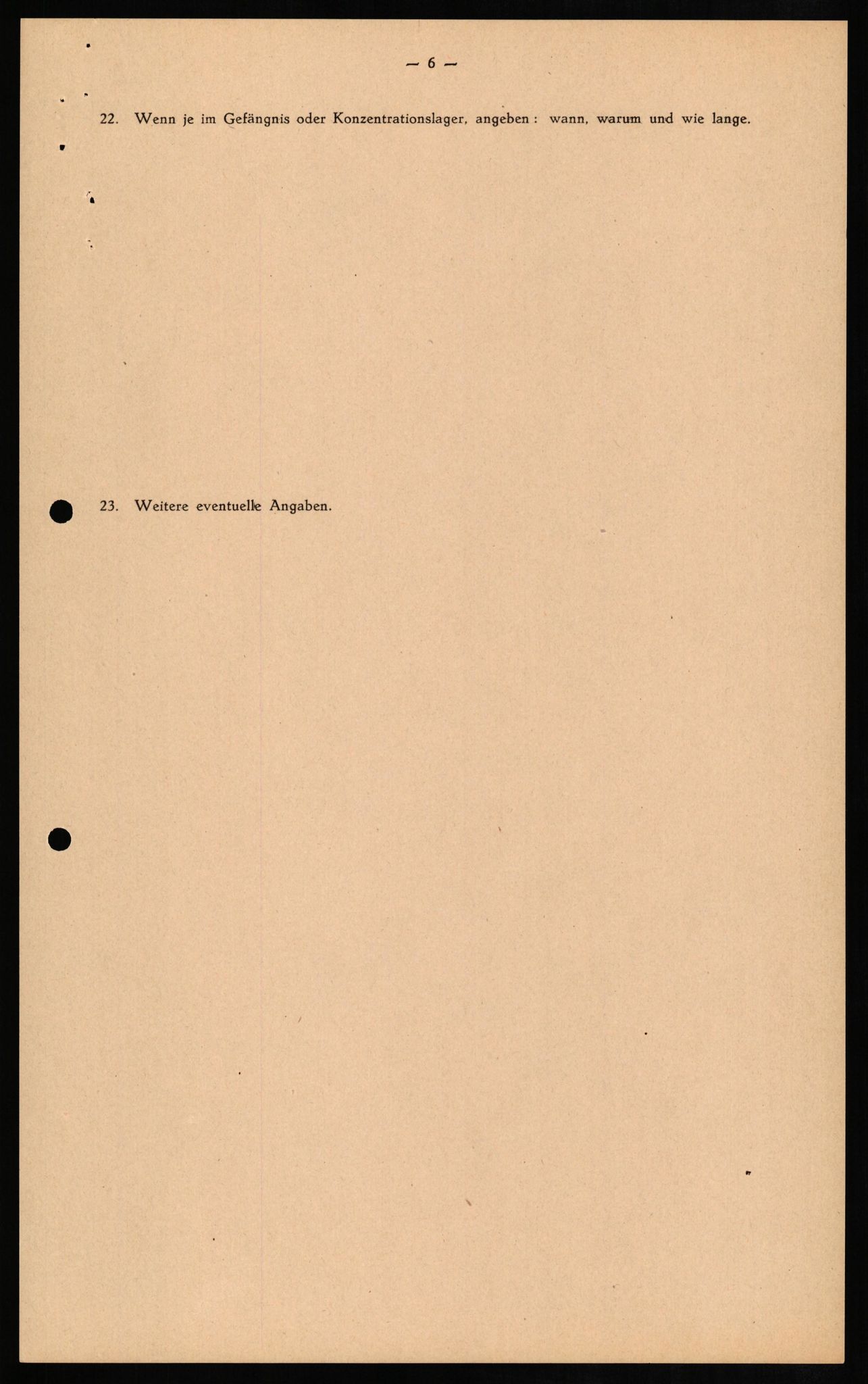 Forsvaret, Forsvarets overkommando II, RA/RAFA-3915/D/Db/L0011: CI Questionaires. Tyske okkupasjonsstyrker i Norge. Tyskere., 1945-1946, p. 147