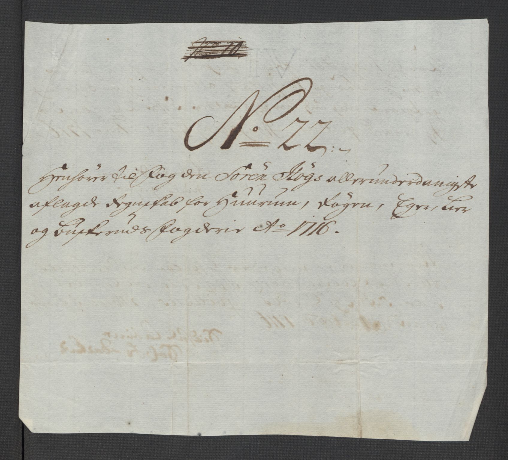 Rentekammeret inntil 1814, Reviderte regnskaper, Fogderegnskap, AV/RA-EA-4092/R31/L1710: Fogderegnskap Hurum, Røyken, Eiker, Lier og Buskerud, 1715-1716, p. 409