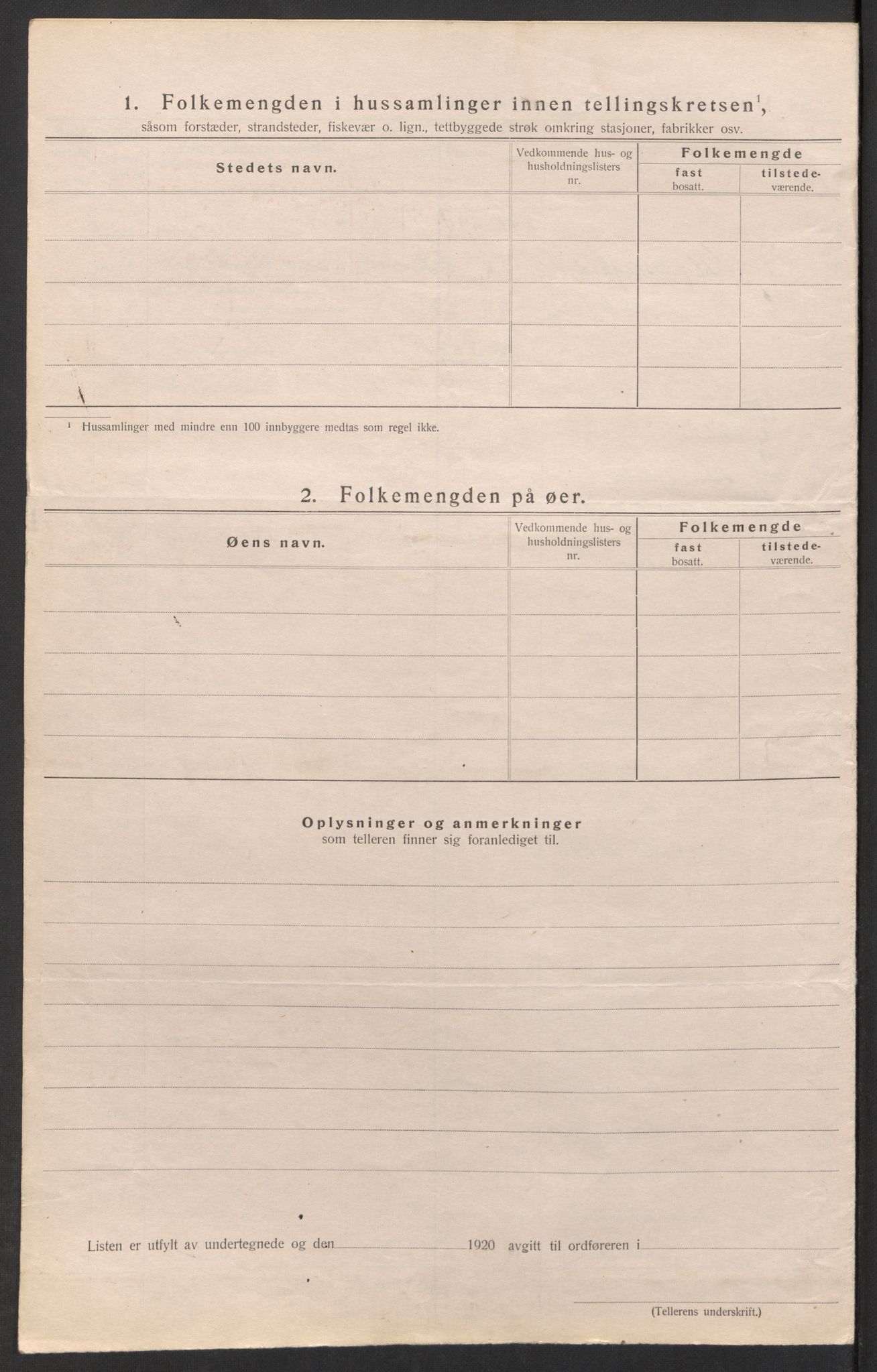 SAK, 1920 census for Holt, 1920, p. 17