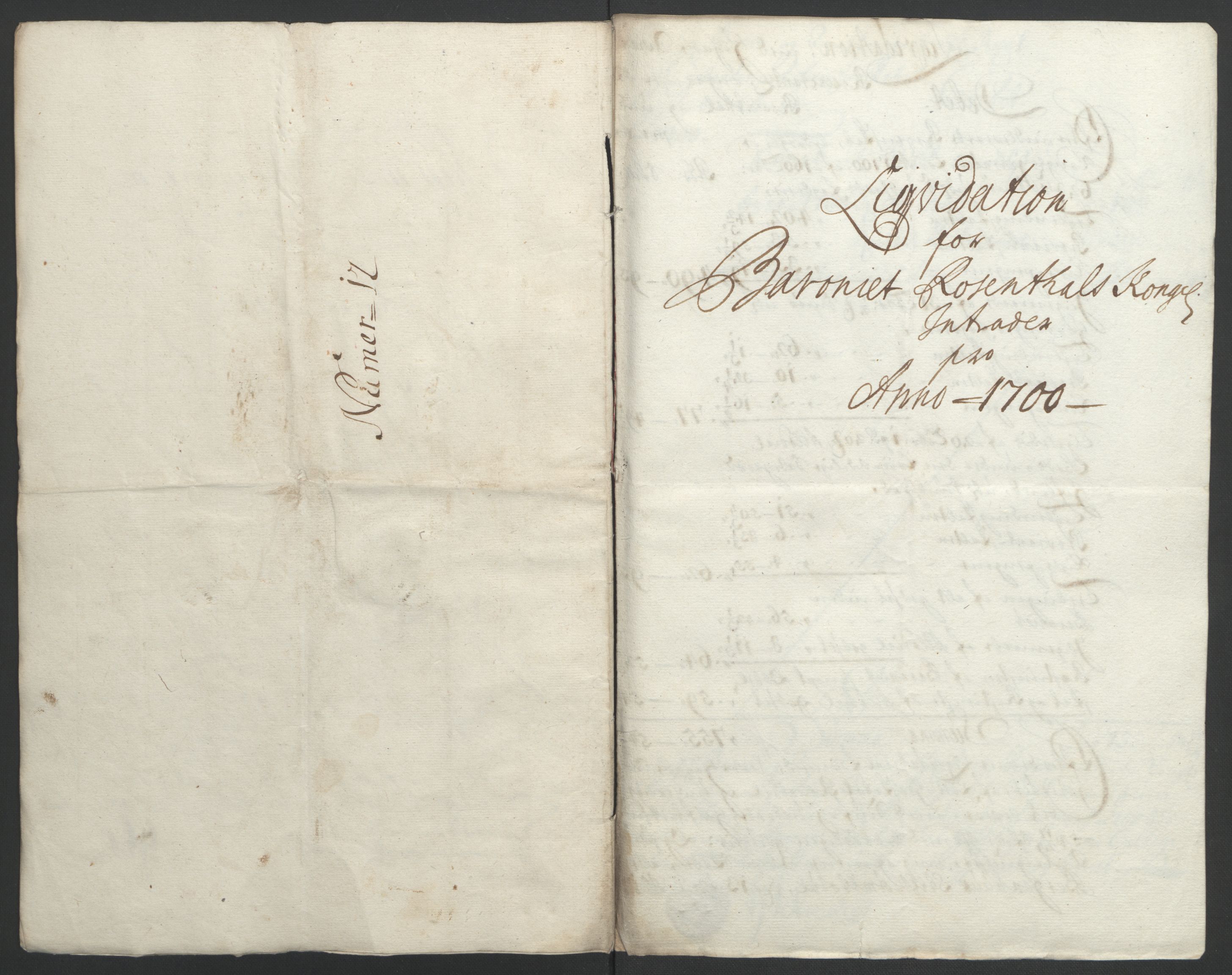 Rentekammeret inntil 1814, Reviderte regnskaper, Fogderegnskap, AV/RA-EA-4092/R49/L3138: Fogderegnskap Rosendal Baroni, 1691-1714, p. 109