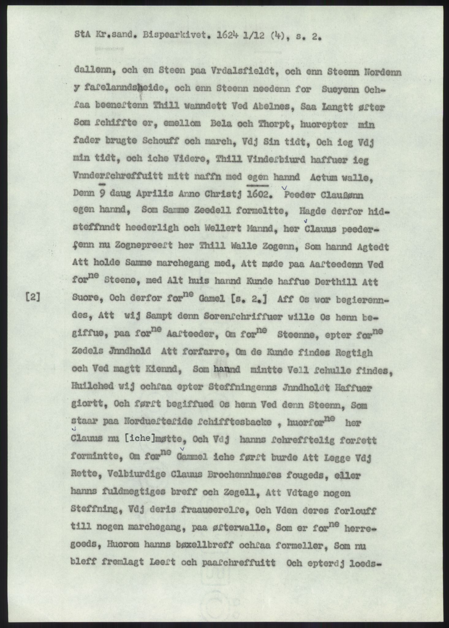 Samlinger til kildeutgivelse, Diplomavskriftsamlingen, AV/RA-EA-4053/H/Ha, p. 534