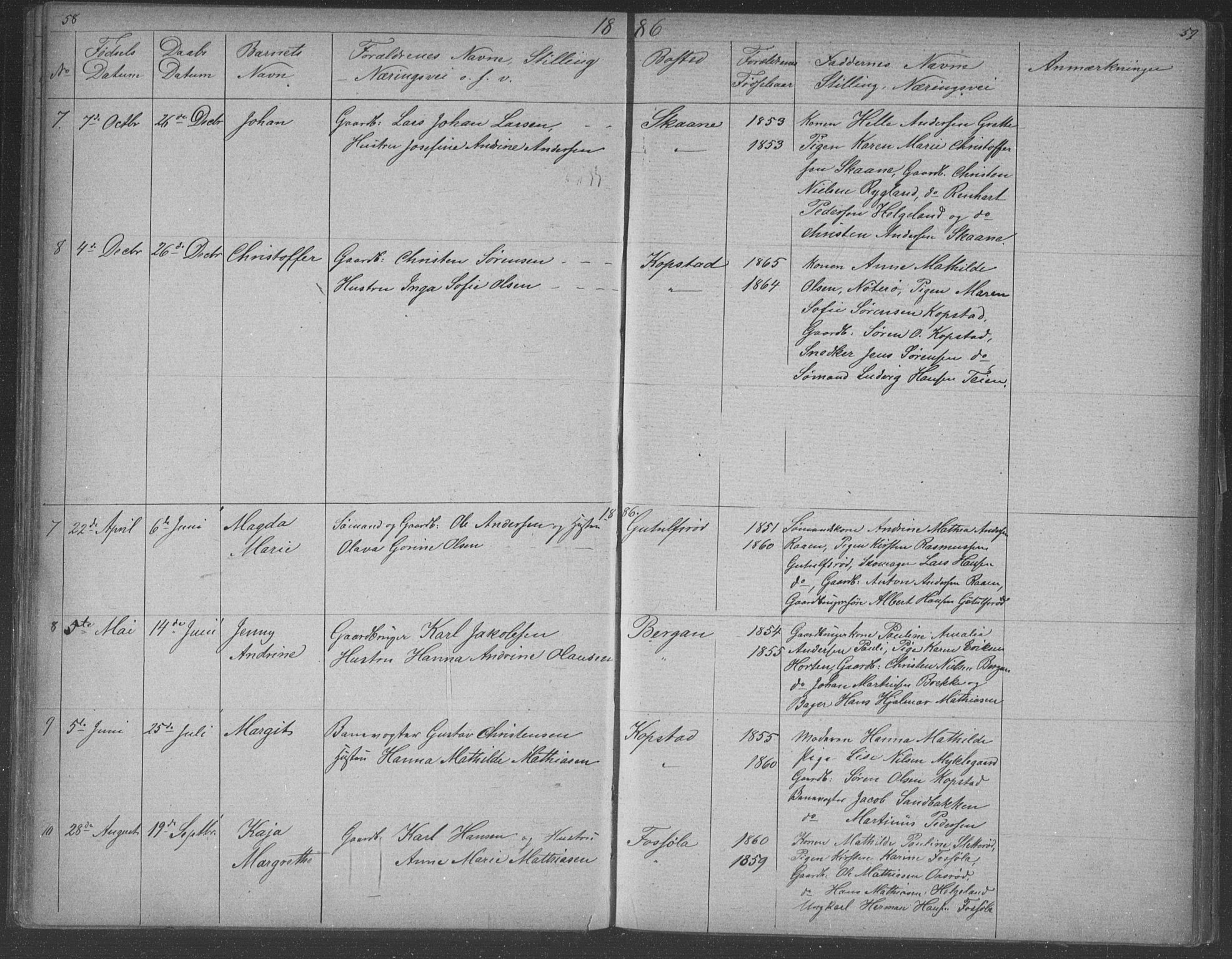Borre kirkebøker, SAKO/A-338/G/Gb/L0002: Parish register (copy) no. II 2, 1878-1892, p. 58-59