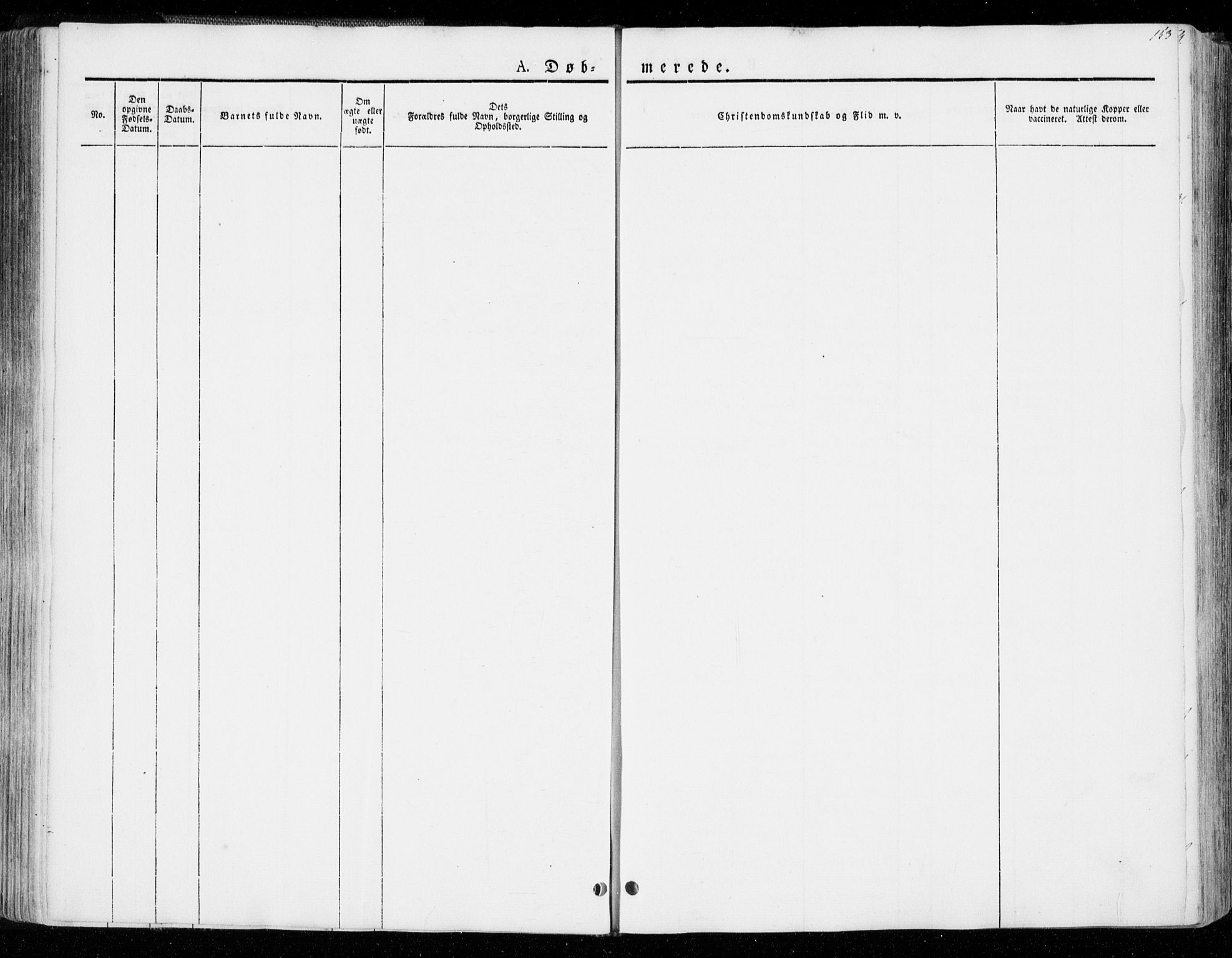 Ministerialprotokoller, klokkerbøker og fødselsregistre - Sør-Trøndelag, AV/SAT-A-1456/606/L0290: Parish register (official) no. 606A05, 1841-1847, p. 153