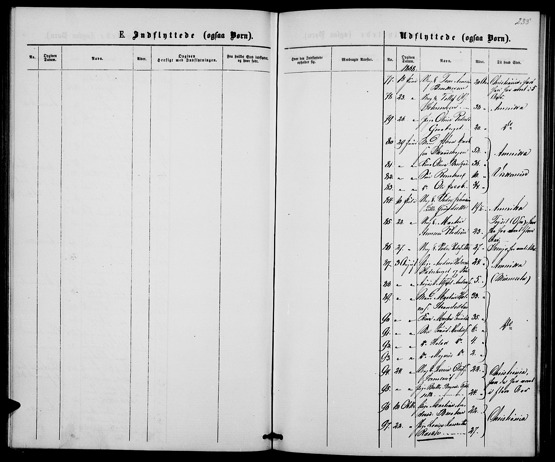 Elverum prestekontor, AV/SAH-PREST-044/H/Ha/Hab/L0004: Parish register (copy) no. 4, 1866-1874, p. 235