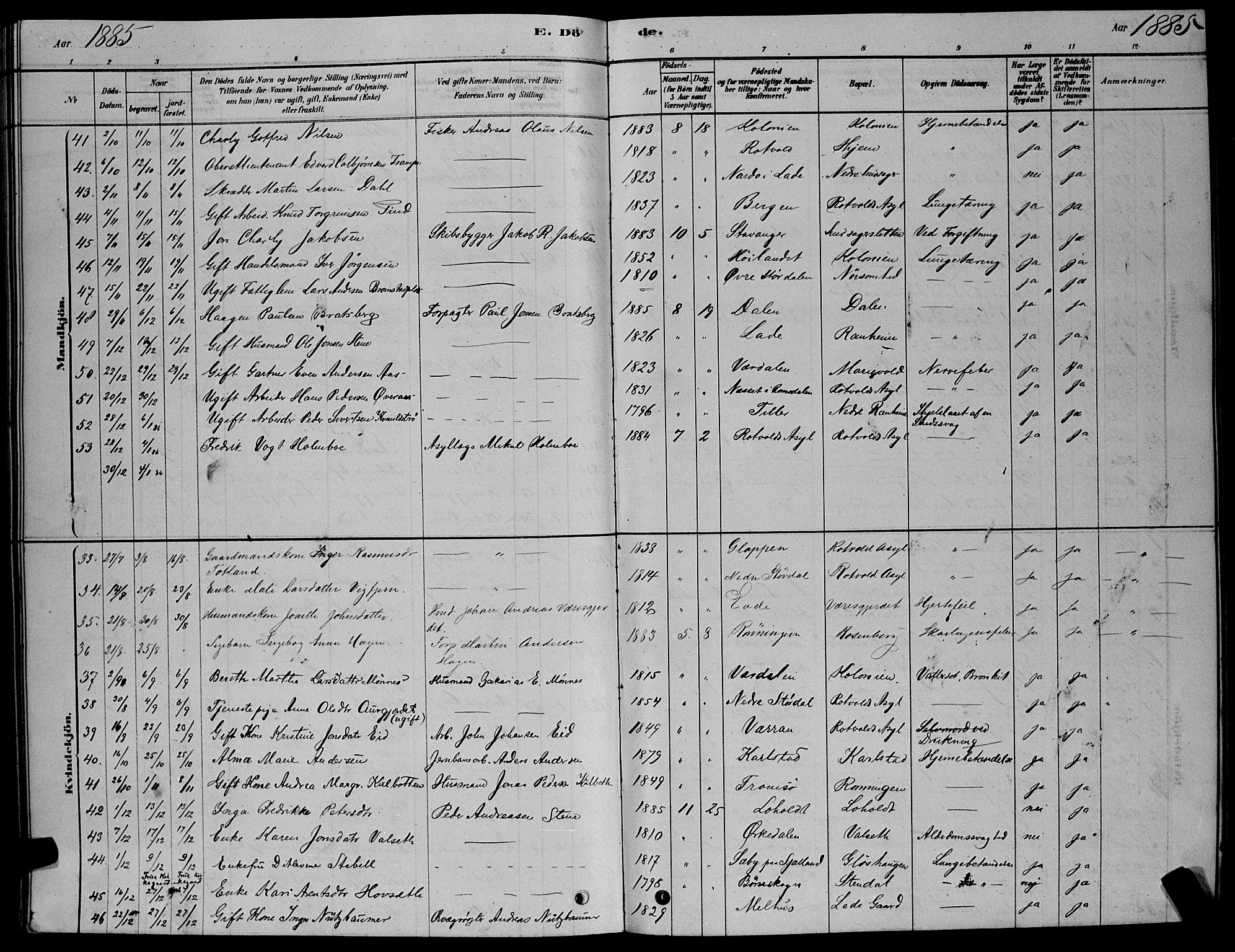 Ministerialprotokoller, klokkerbøker og fødselsregistre - Sør-Trøndelag, AV/SAT-A-1456/606/L0312: Parish register (copy) no. 606C08, 1878-1894