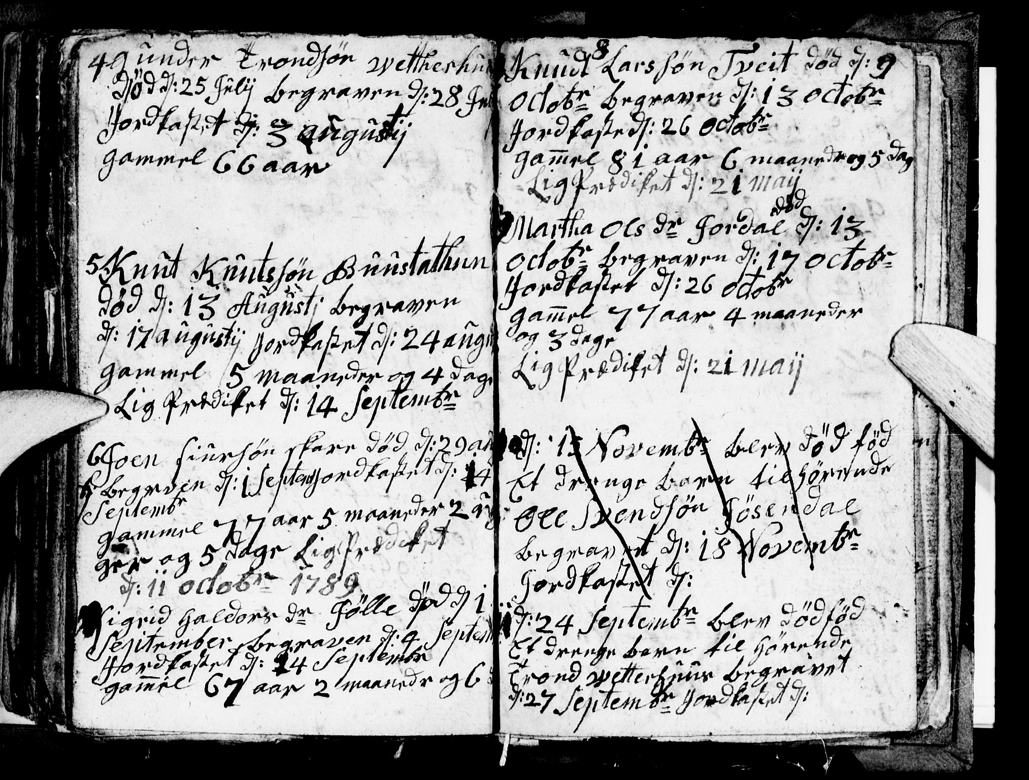 Odda Sokneprestembete, SAB/A-77201/H/Hab: Parish register (copy) no. A 2, 1788-1791, p. 92