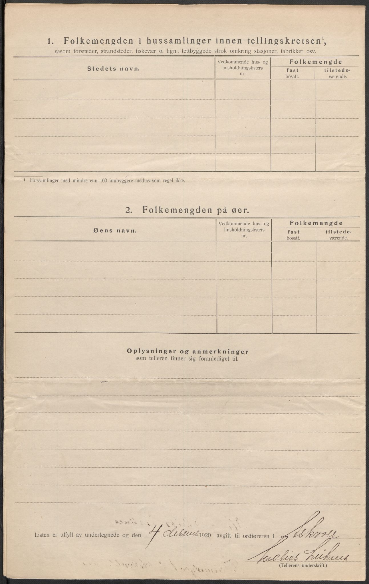 SAB, 1920 census for Askvoll, 1920, p. 16