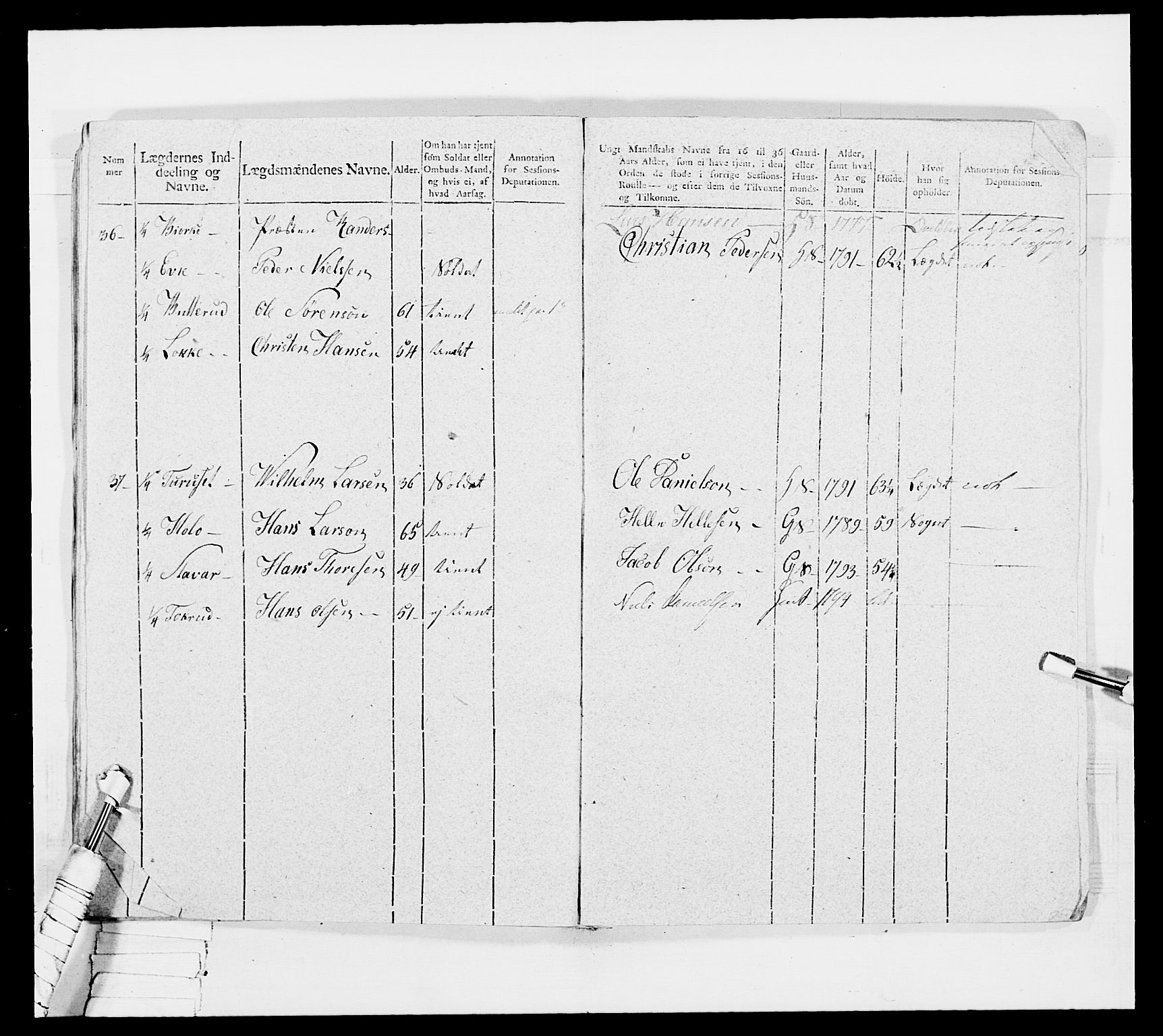 Generalitets- og kommissariatskollegiet, Det kongelige norske kommissariatskollegium, AV/RA-EA-5420/E/Eh/L0033: Nordafjelske gevorbne infanteriregiment, 1810, p. 287