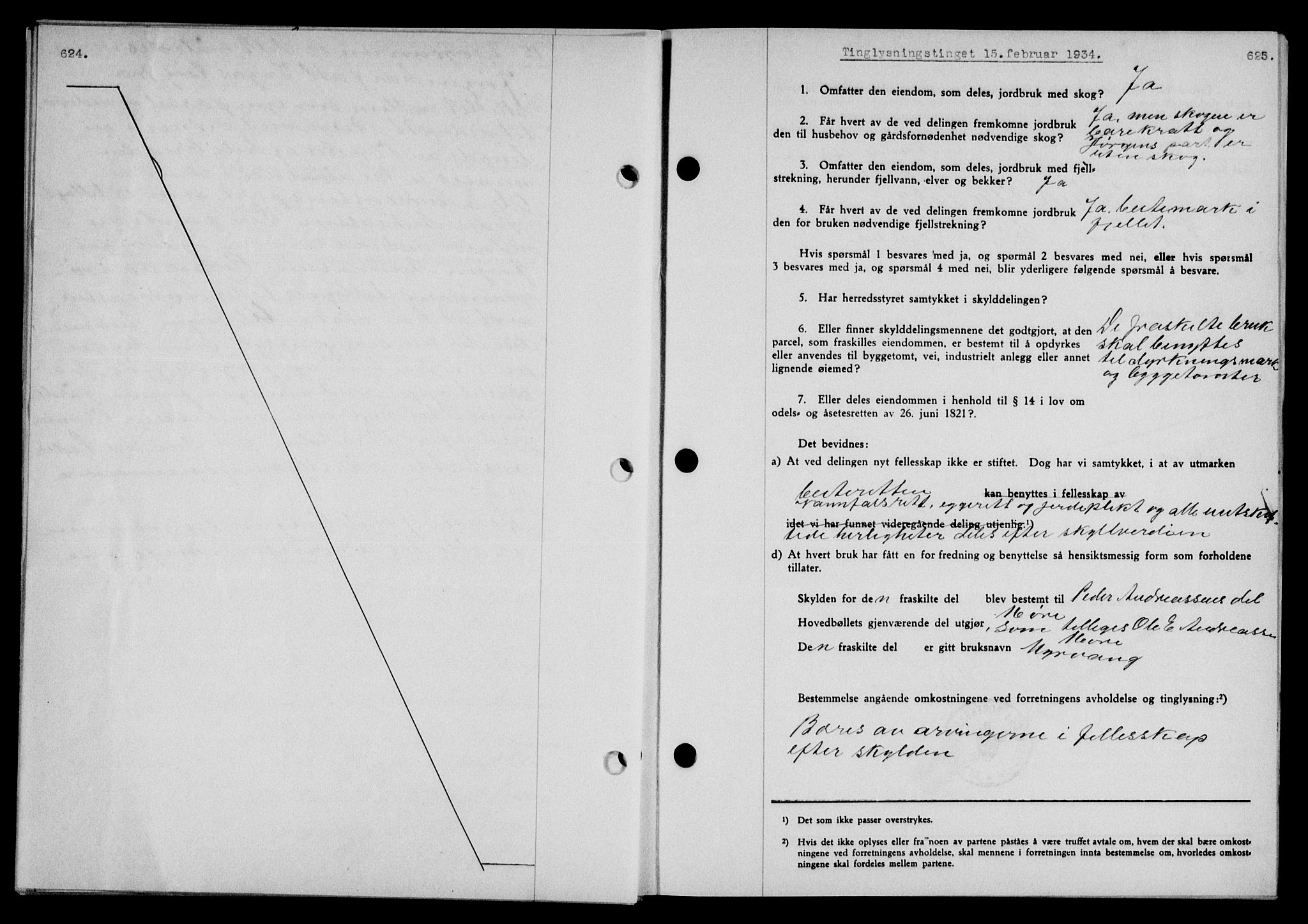 Vesterålen sorenskriveri, SAT/A-4180/1/2/2Ca/L0059: Mortgage book no. 52, 1933-1934, Deed date: 15.02.1934