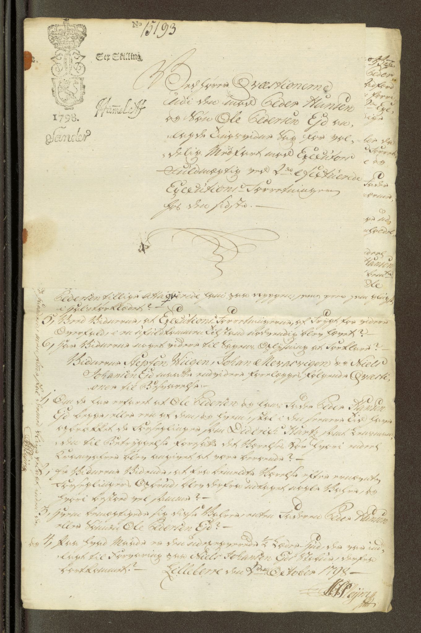 Namdal sorenskriveri, AV/SAT-A-4133/1/1/1O/1Oa/L0007: Sivile og offentlige saker, 1798, p. 346