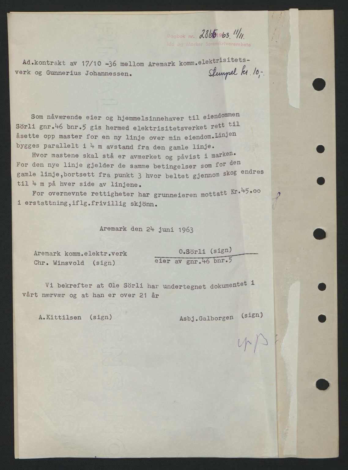 Idd og Marker sorenskriveri, AV/SAO-A-10283/G/Gb/Gbb/L0004: Mortgage book no. A4, 1940-1941, Diary no: : 152/1940